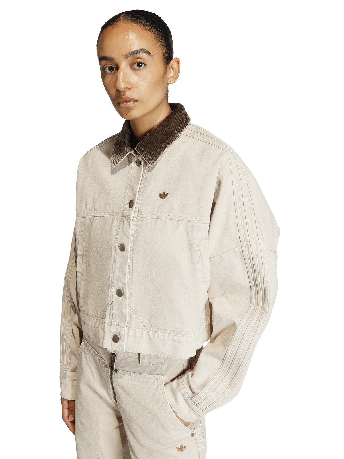 Jacket stone khaki ADIDAS ORIGINALS