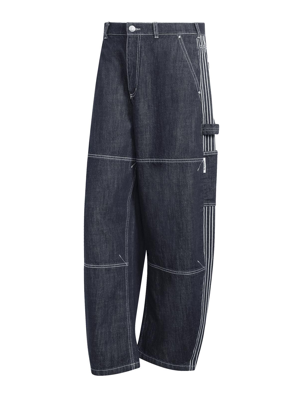 denim workpant blu