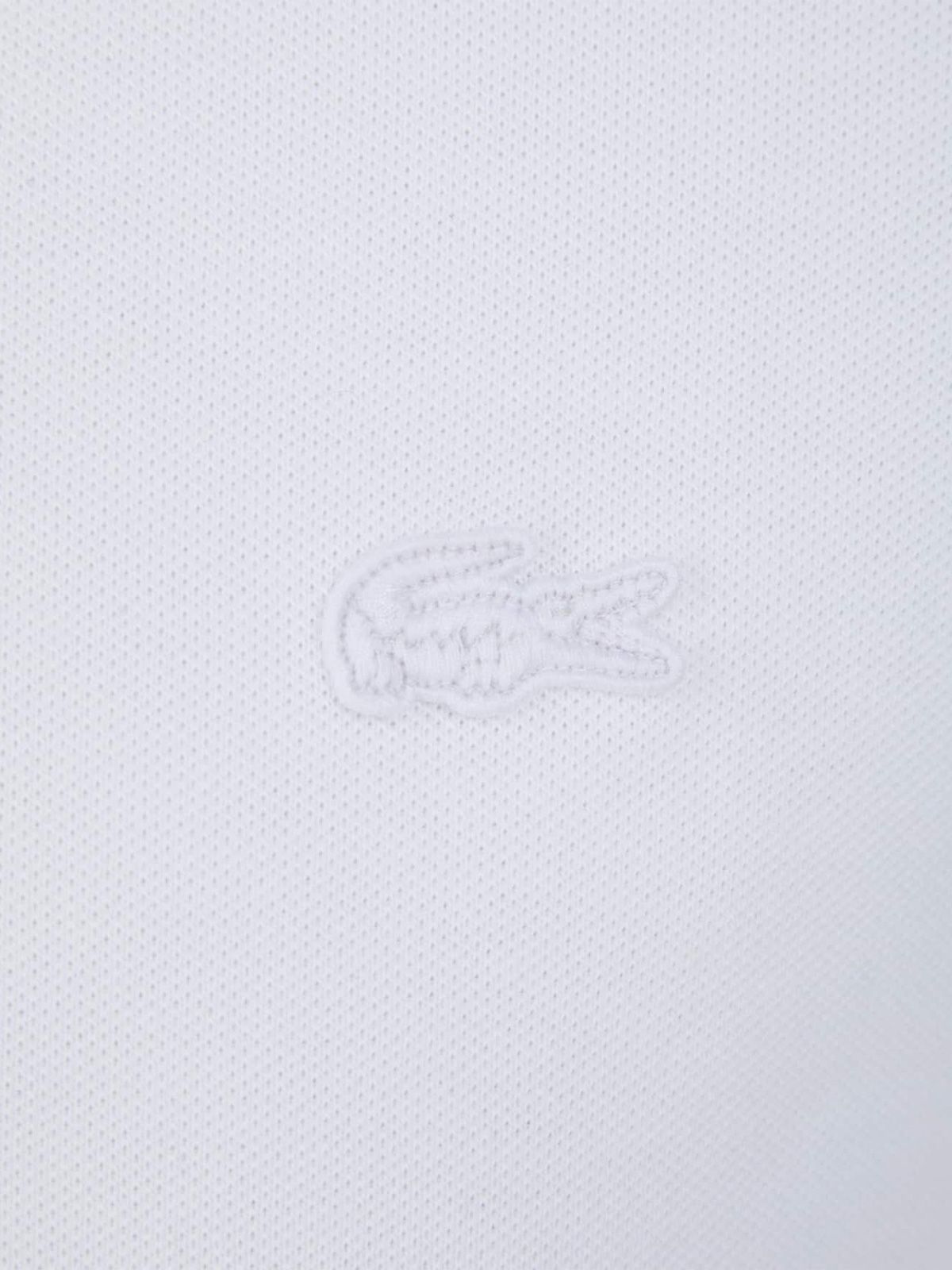 polo verde LACOSTE