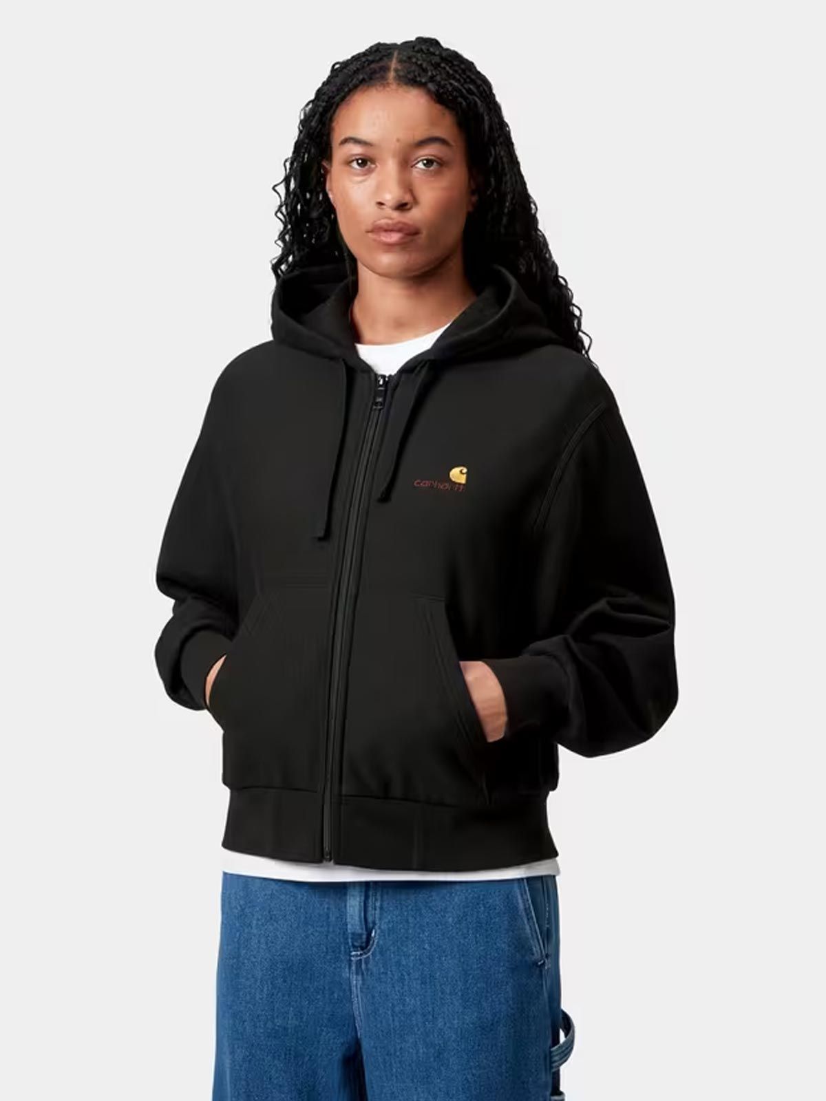 Giacca Amercican nera CARHARTT WIP