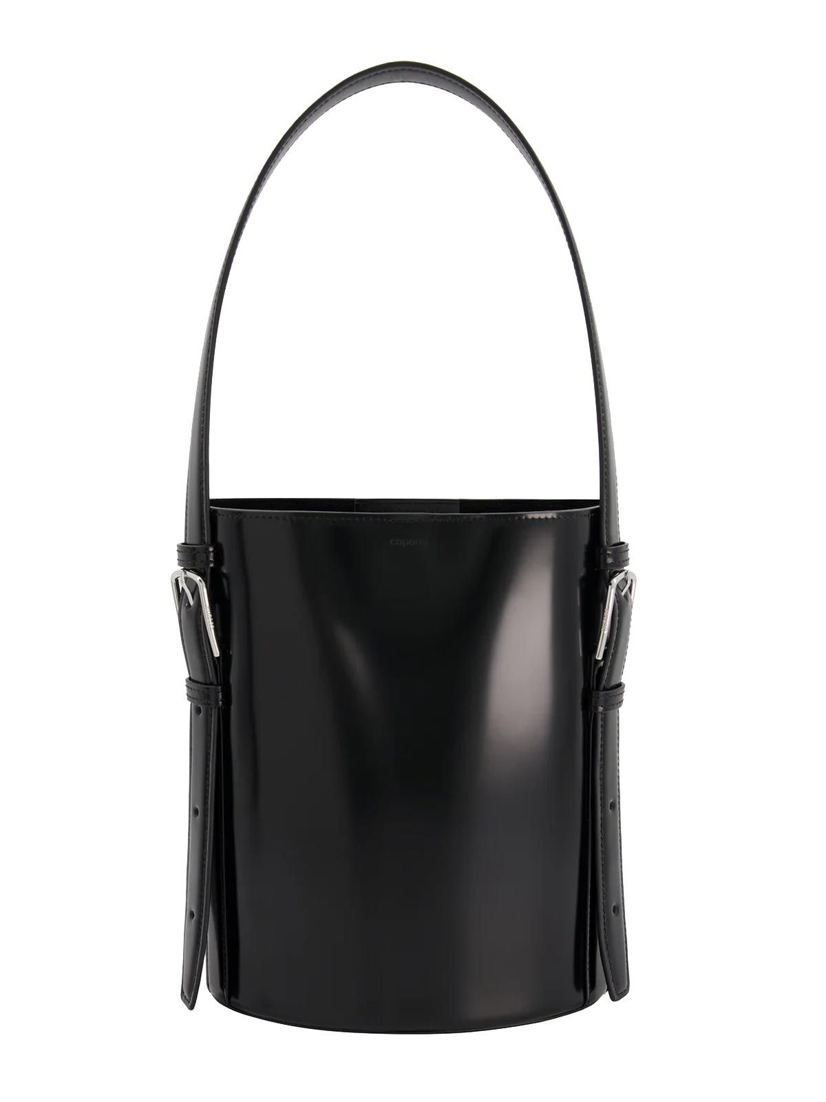 Borsa a secchiello nera