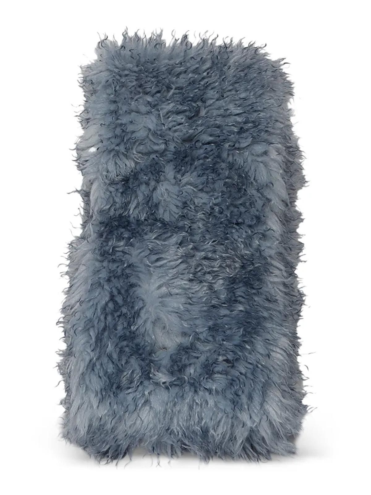 Long Pile Alternative Fur Scarf GANNI