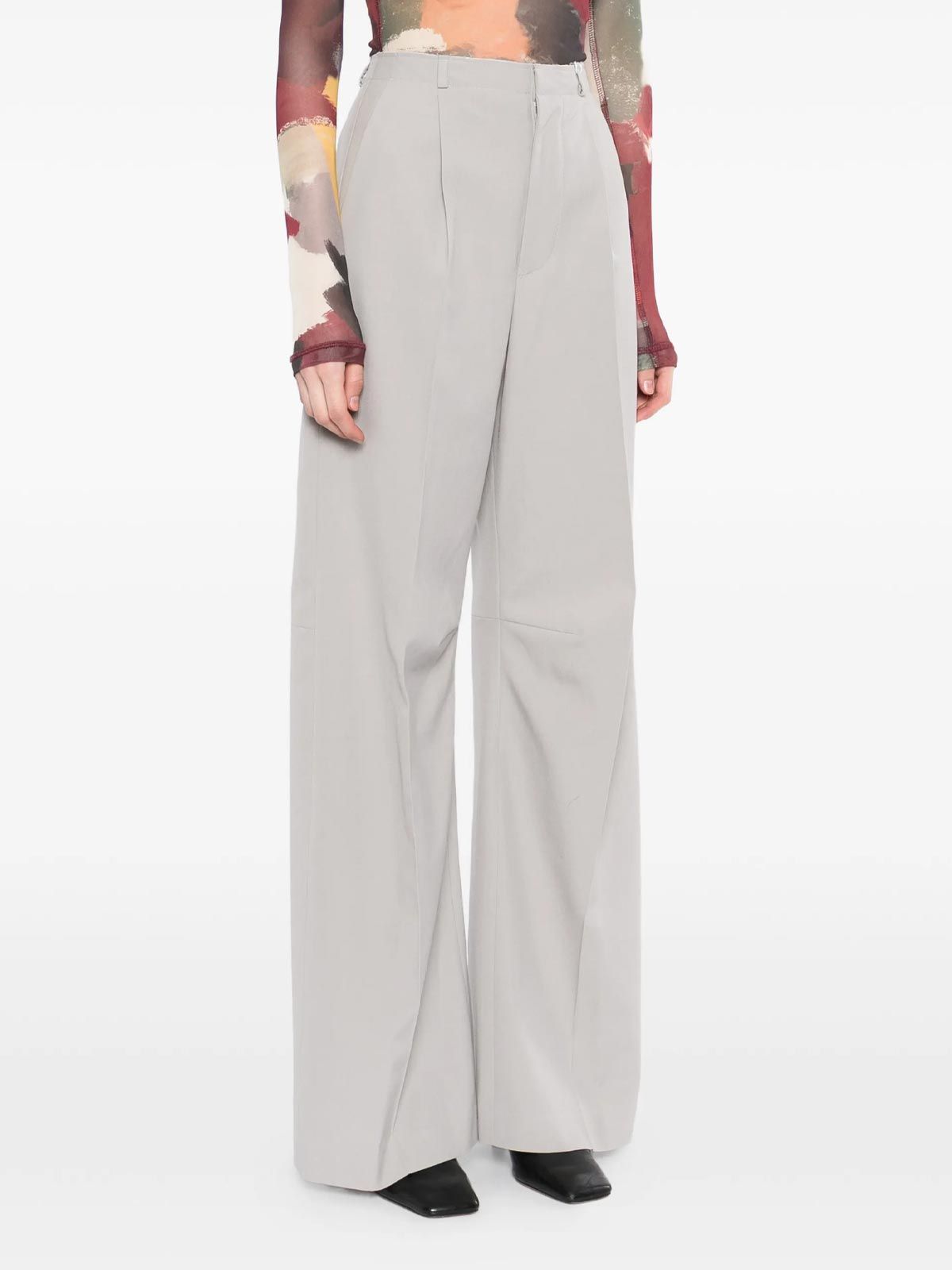 Pantaloni grigi MM6 MAISON MARGIELA
