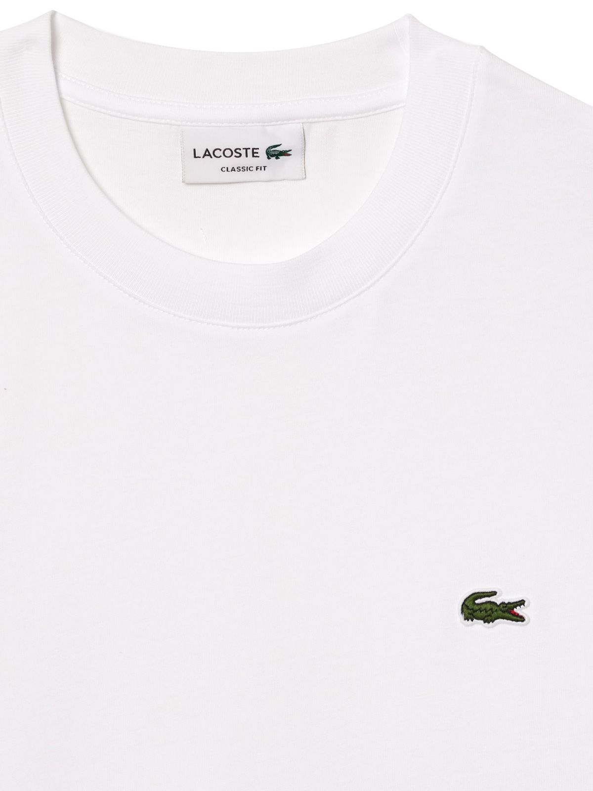 T-shirt white LACOSTE