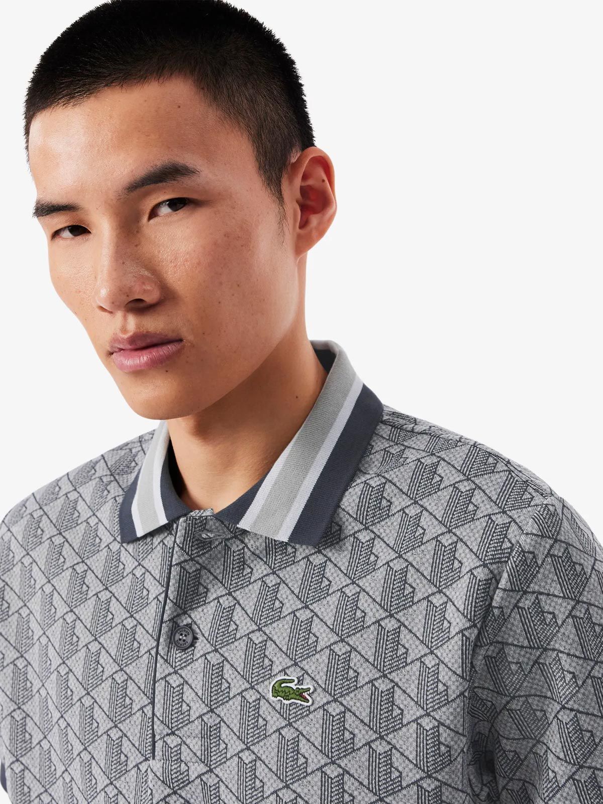 Polo grey LACOSTE