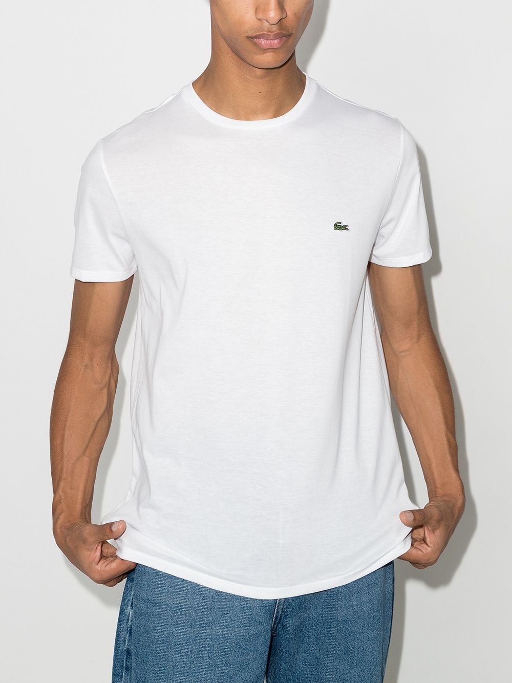 T-shirt white LACOSTE