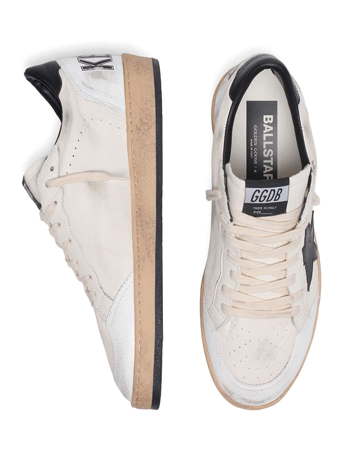 White ballstar sneakers GOLDEN GOOSE