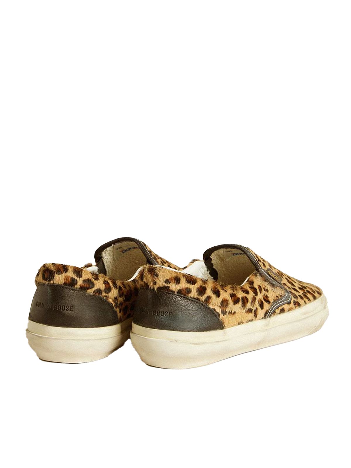 HORSY UPPER RUBBER LEOPARDATO GOLDEN GOOSE