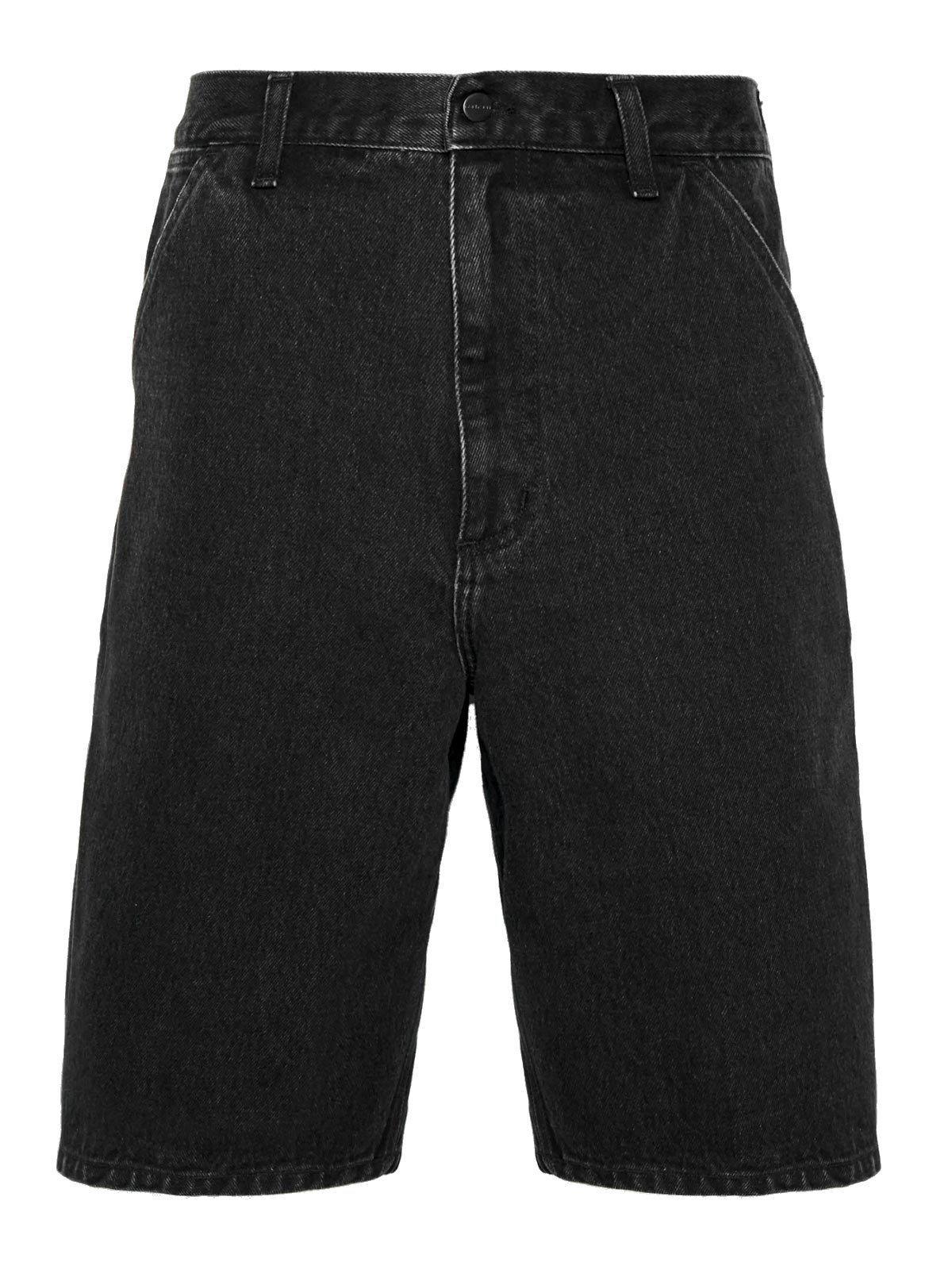 single knee short denim nero CARHARTT WIP