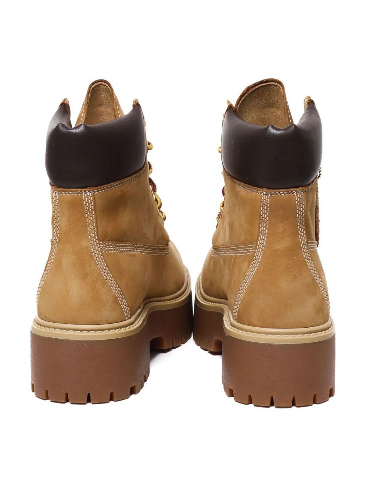 lace up boot beige TIMBERLAND