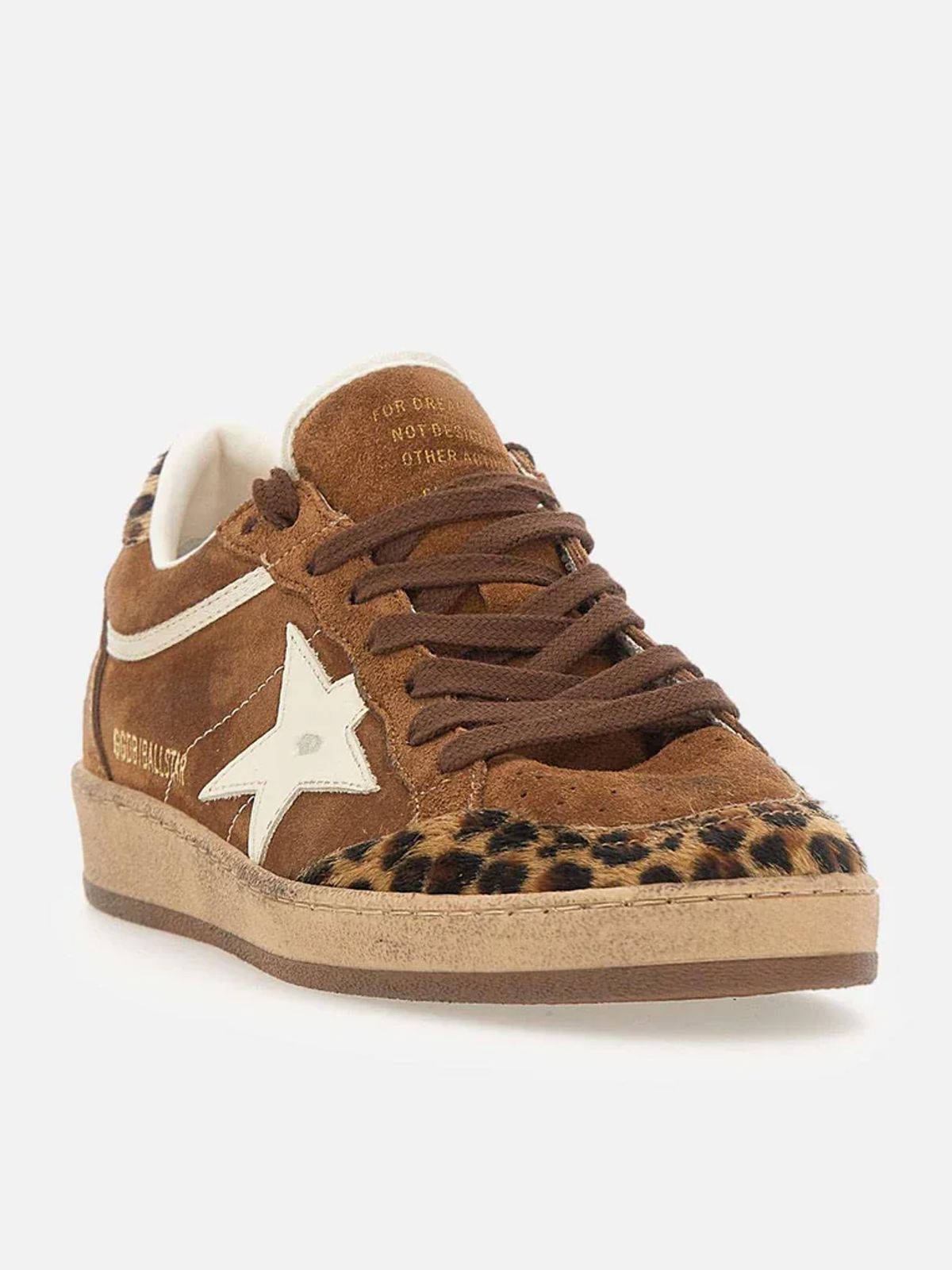 ballstar suede marrone GOLDEN GOOSE
