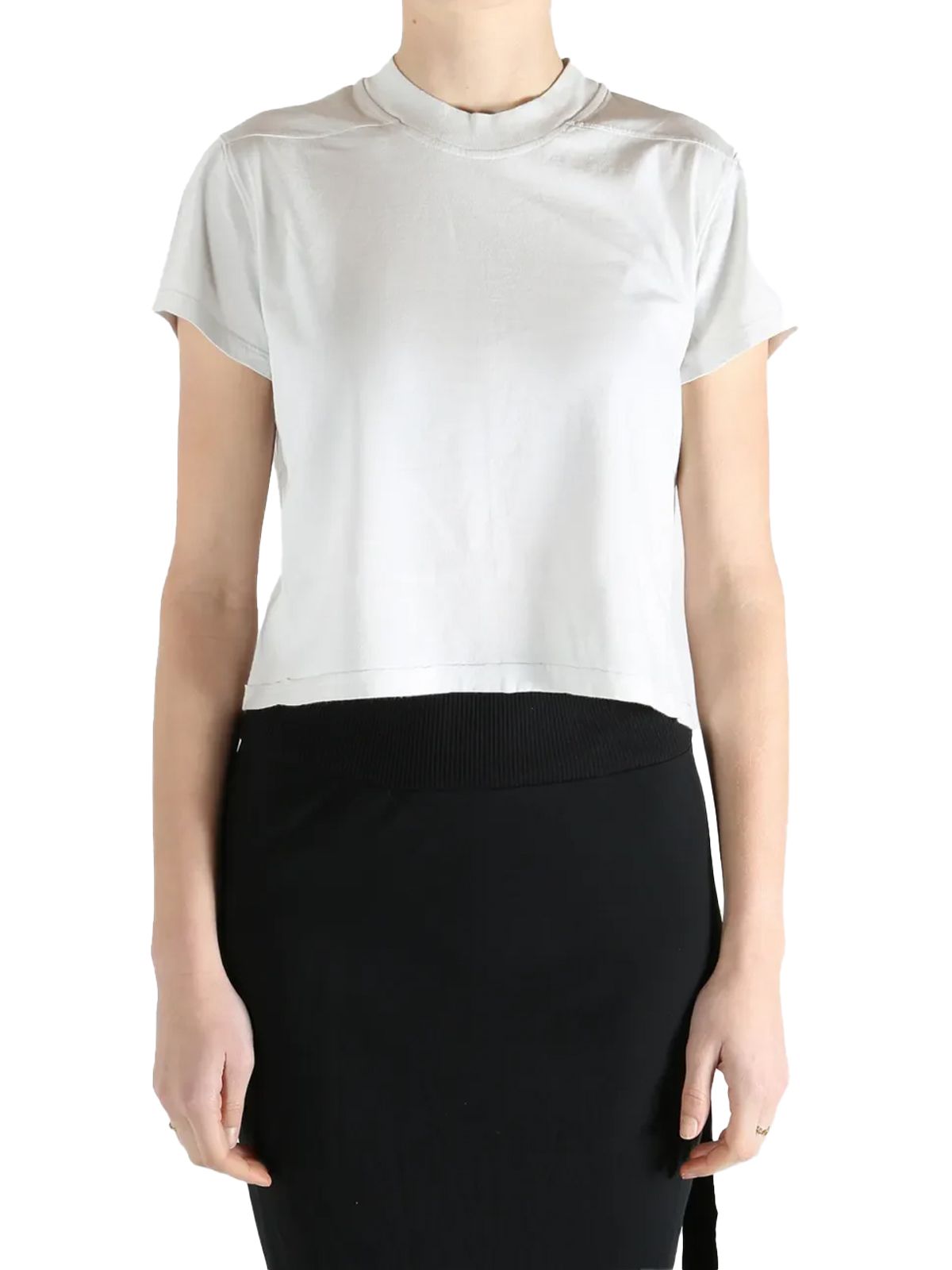 cropped small level tee white DRKSHDW