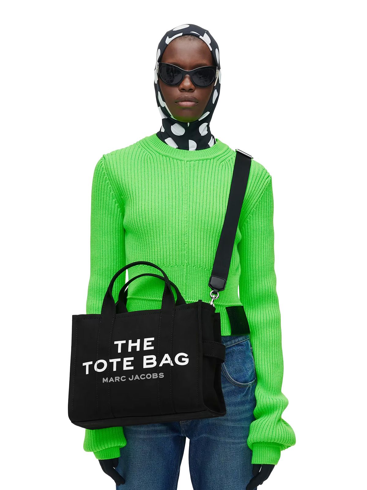 borsa the medium tote bag nera  MARC JACOBS