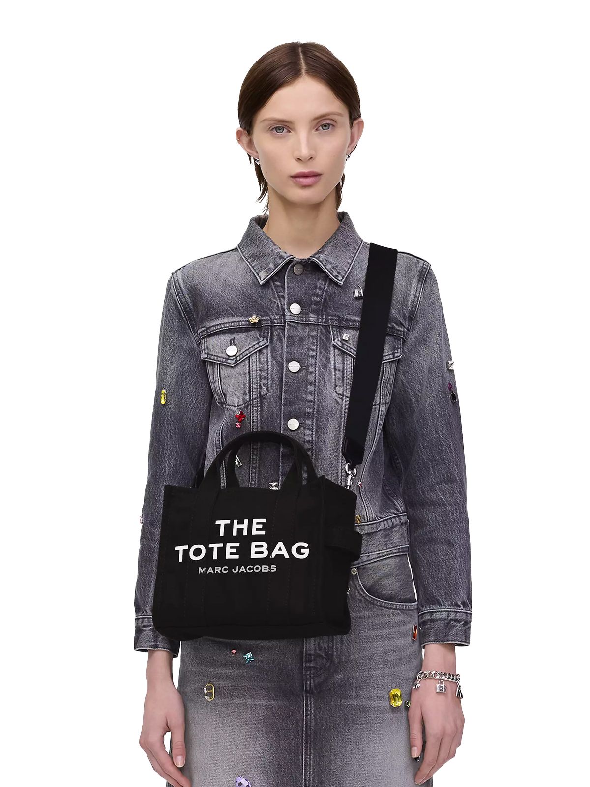 borsa the small tote nera  borse - donna MARC JACOBS