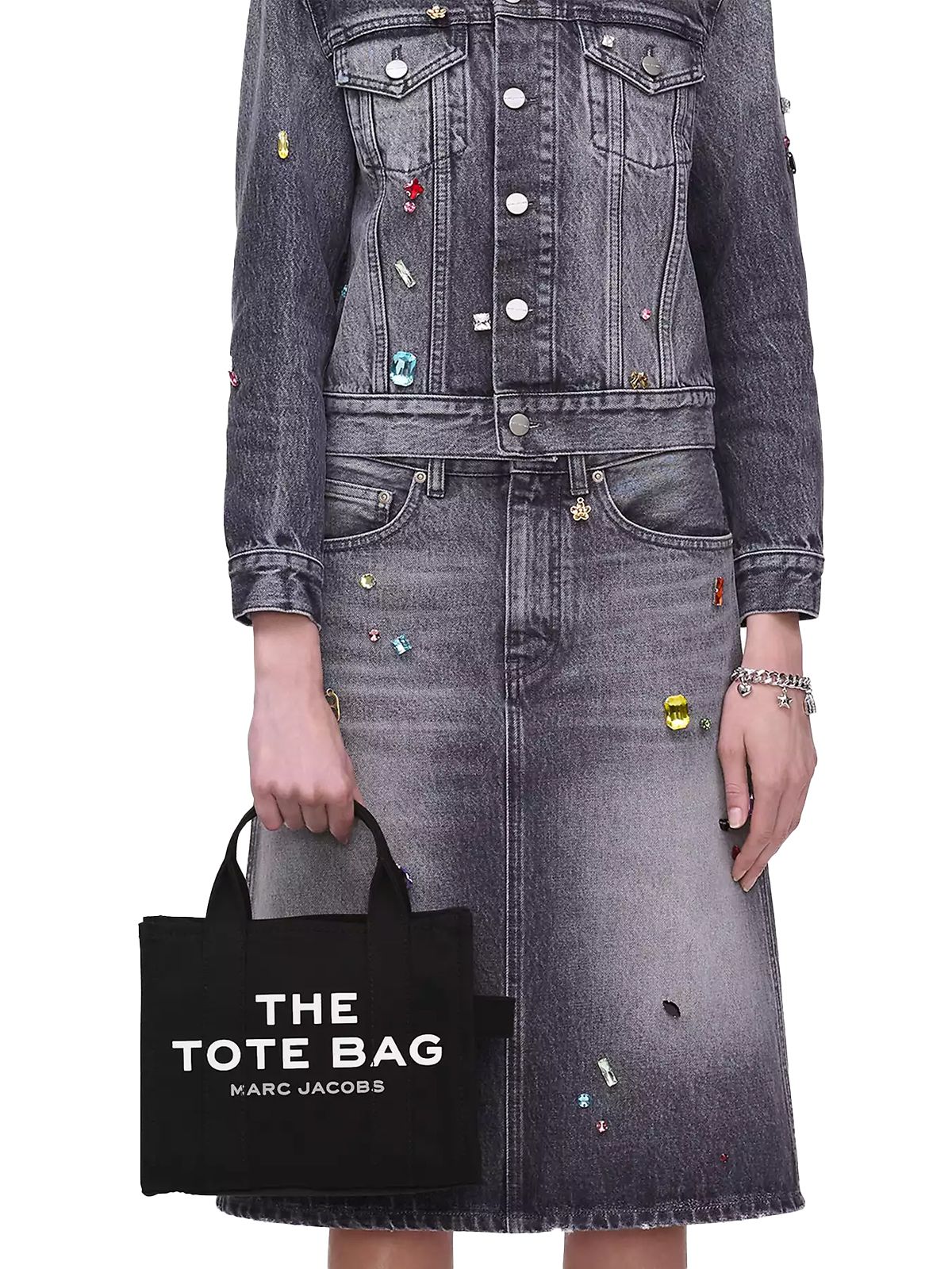 borsa the small tote nera  borse - donna MARC JACOBS