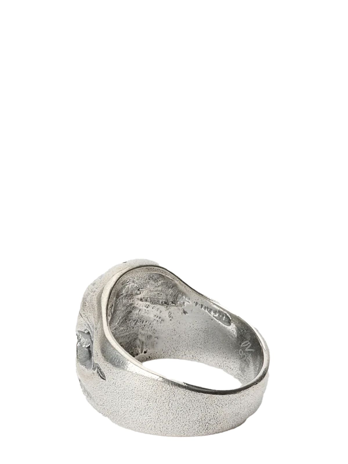 cranium ring argento OUR LEGACY