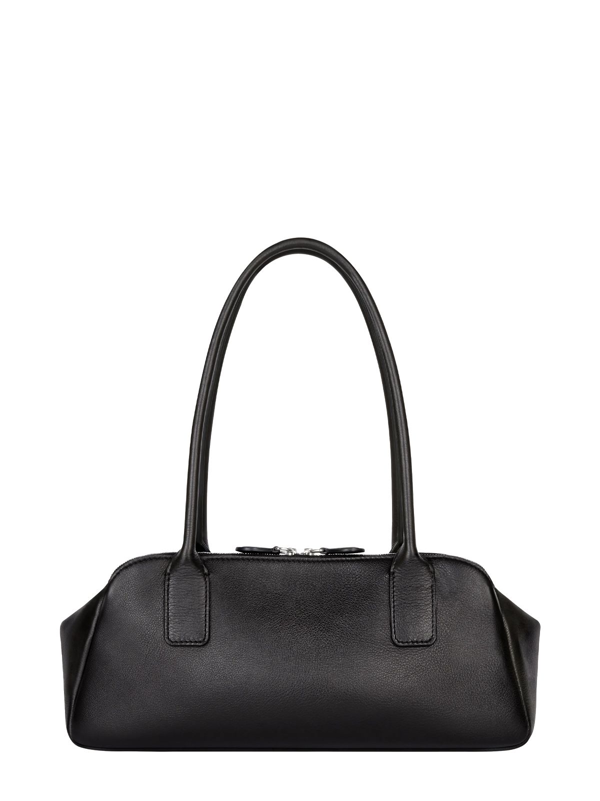 strip leather bag black COURREGES