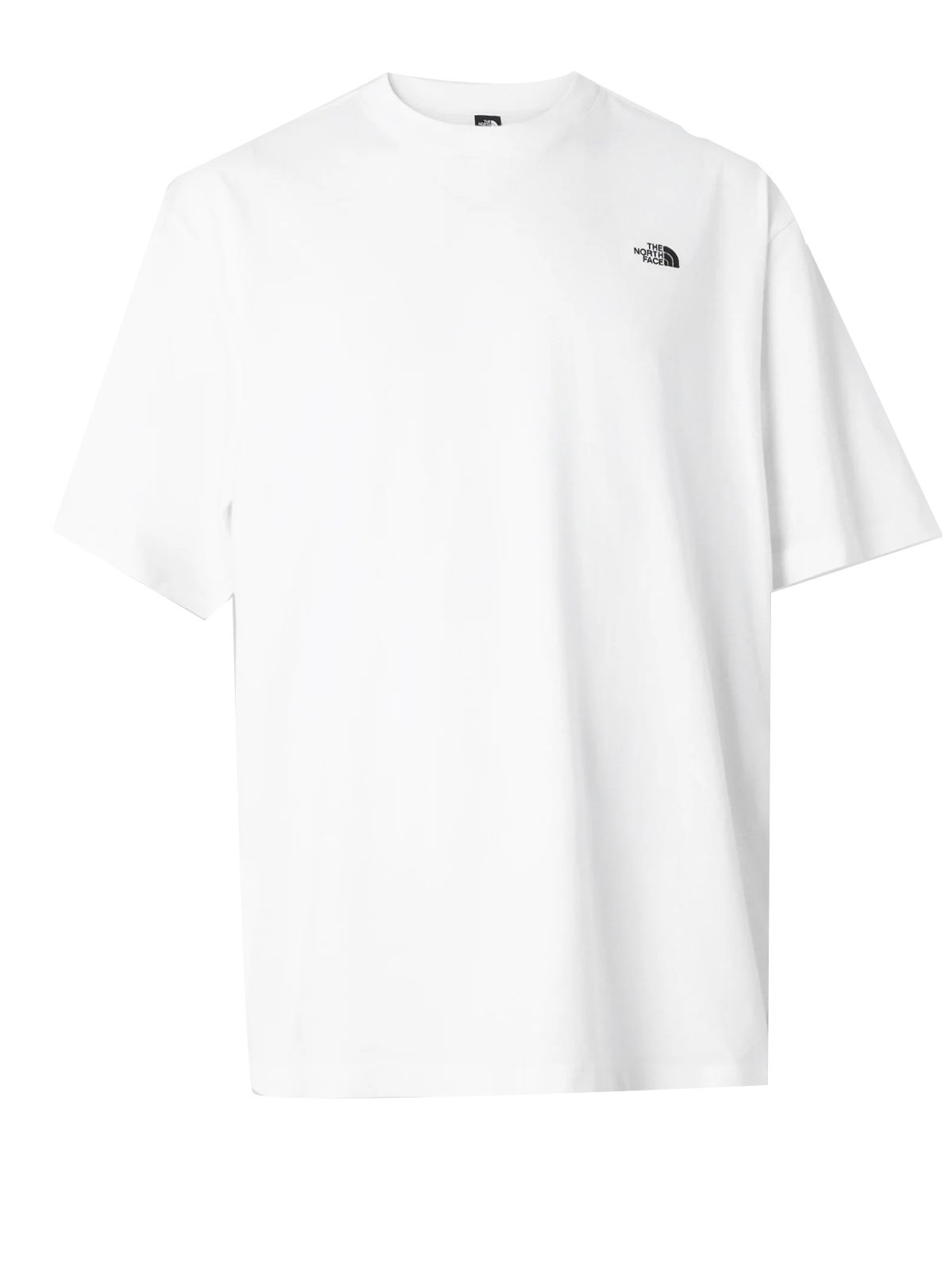 essential simple dome tee white