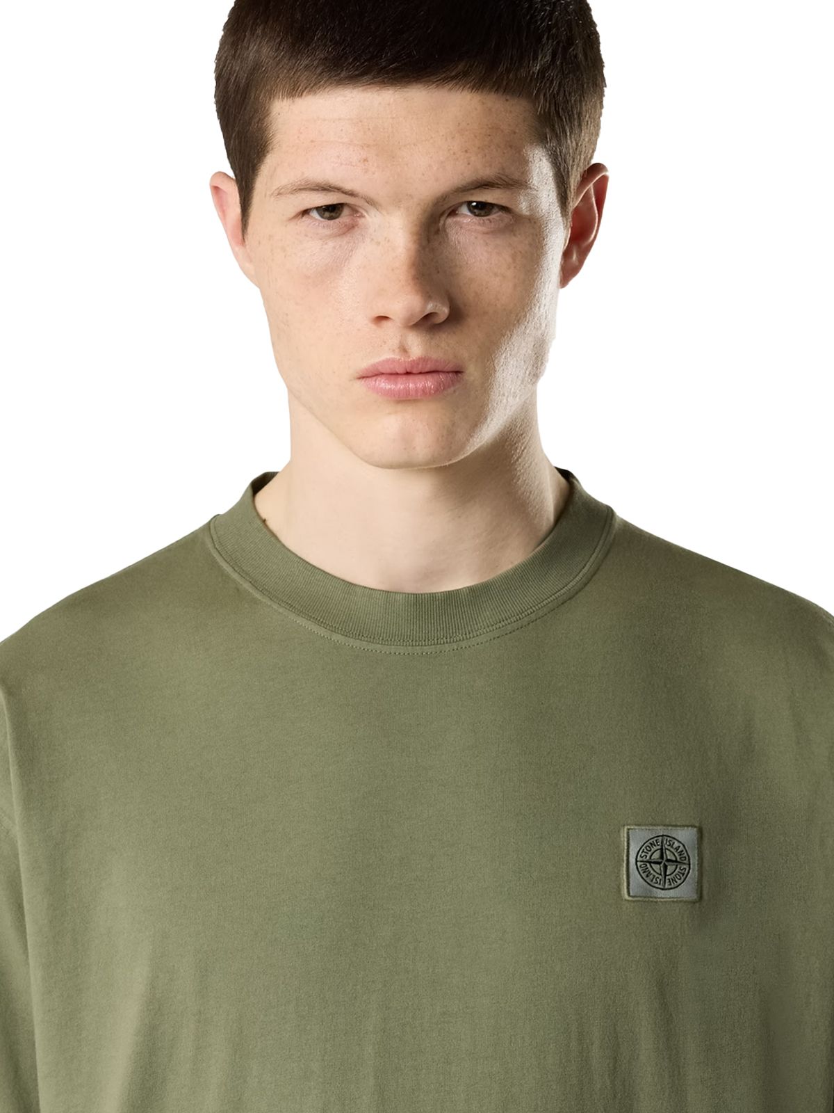 t-shirt military green STONE ISLAND