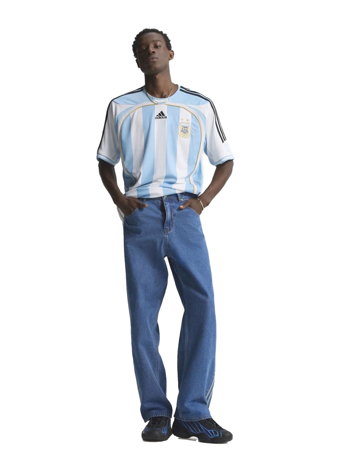 firebird pantalone blu ADIDAS ORIGINALS