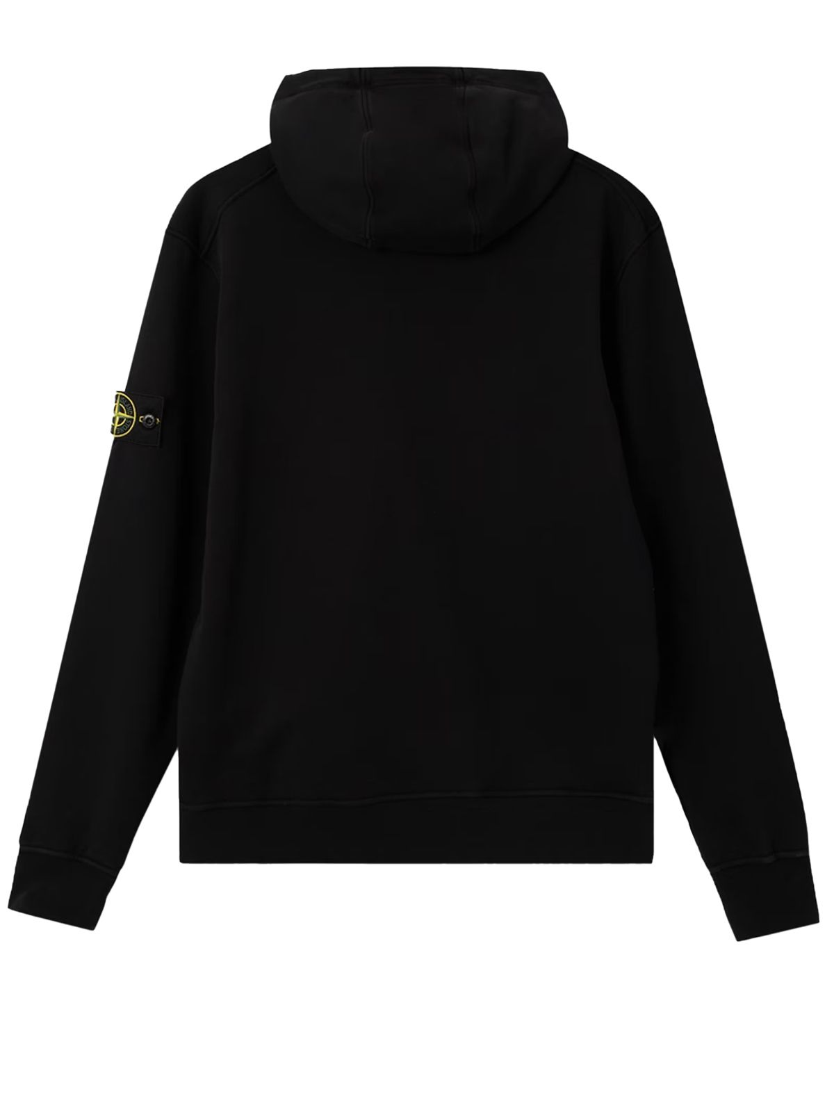 hoodie sweater black STONE ISLAND
