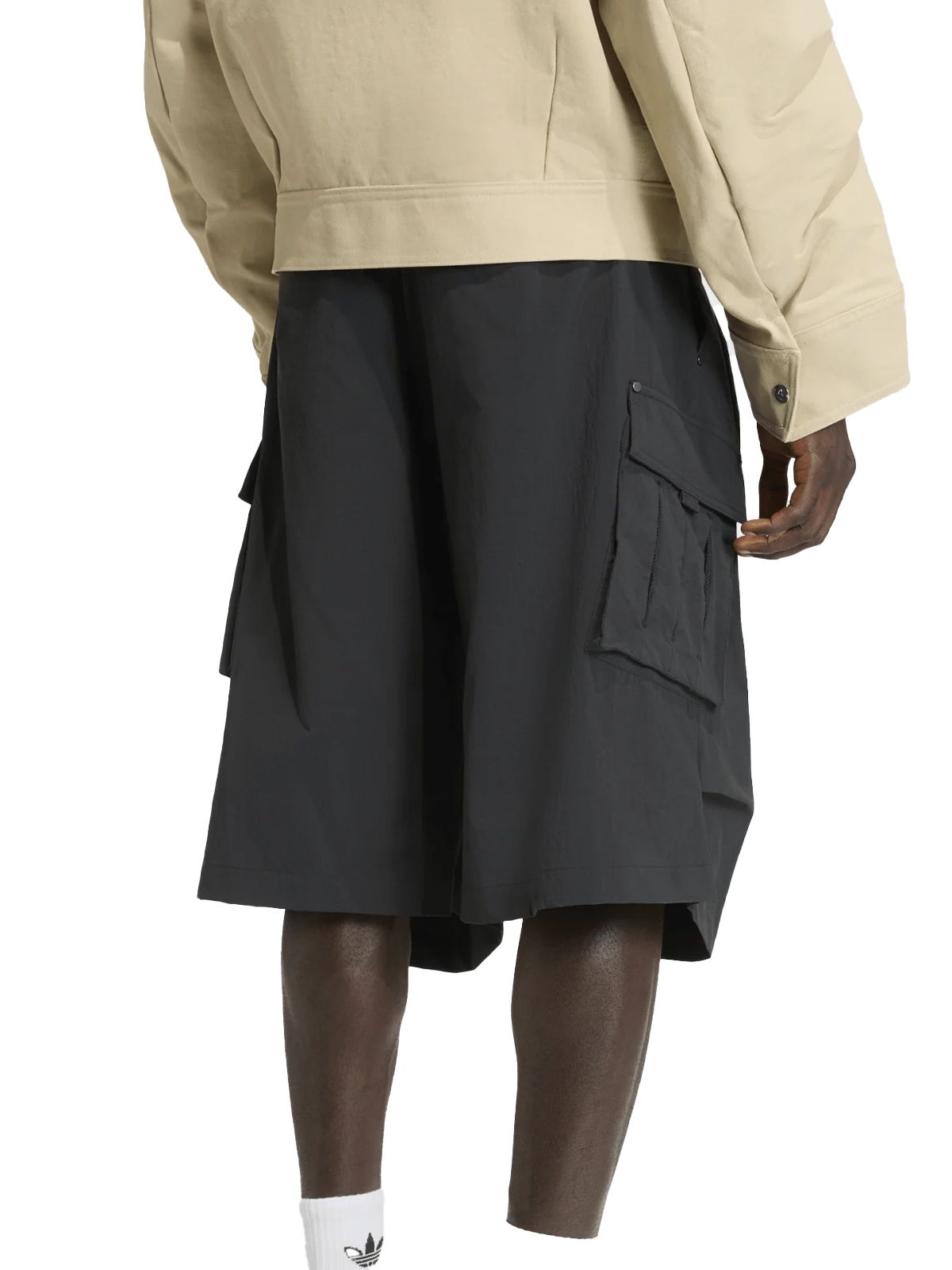 ess shorts black ADIDAS ORIGINALS
