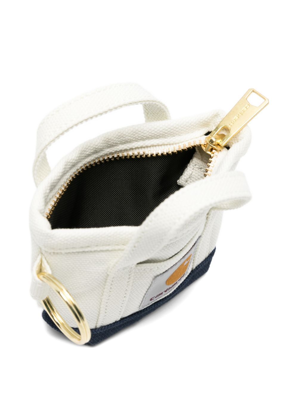 mini tote bag keychain beige CARHARTT WIP