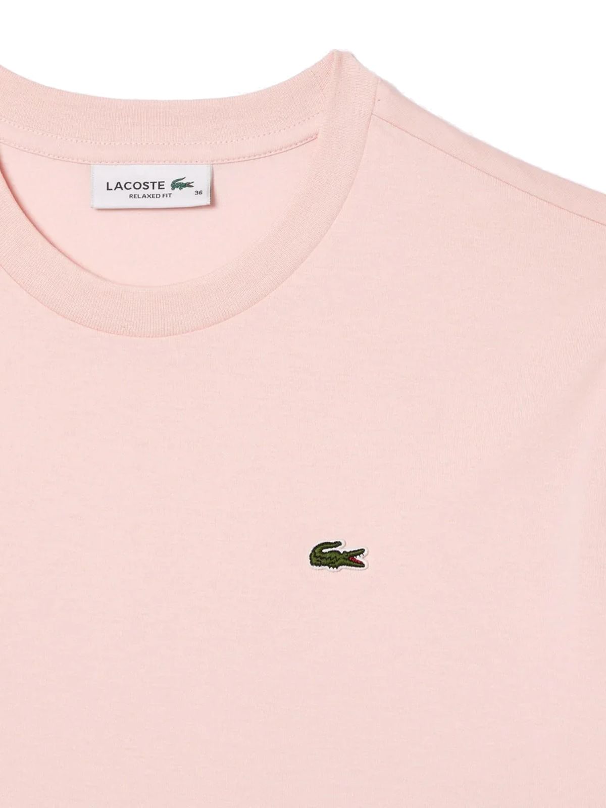 t-shirt pink LACOSTE