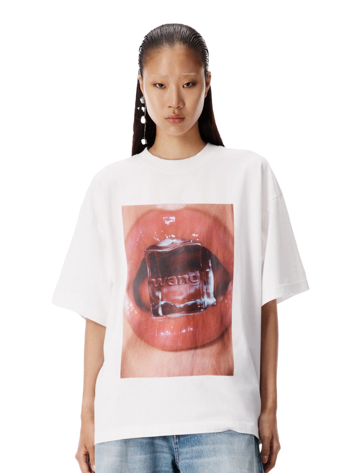 short sleeve tee bianca ALEXANDER WANG