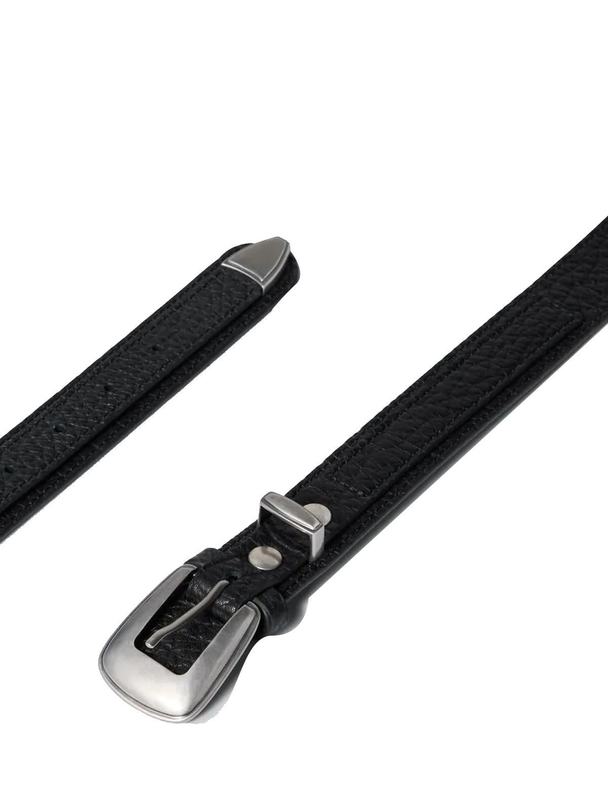 minimal western belt black  LEMAIRE