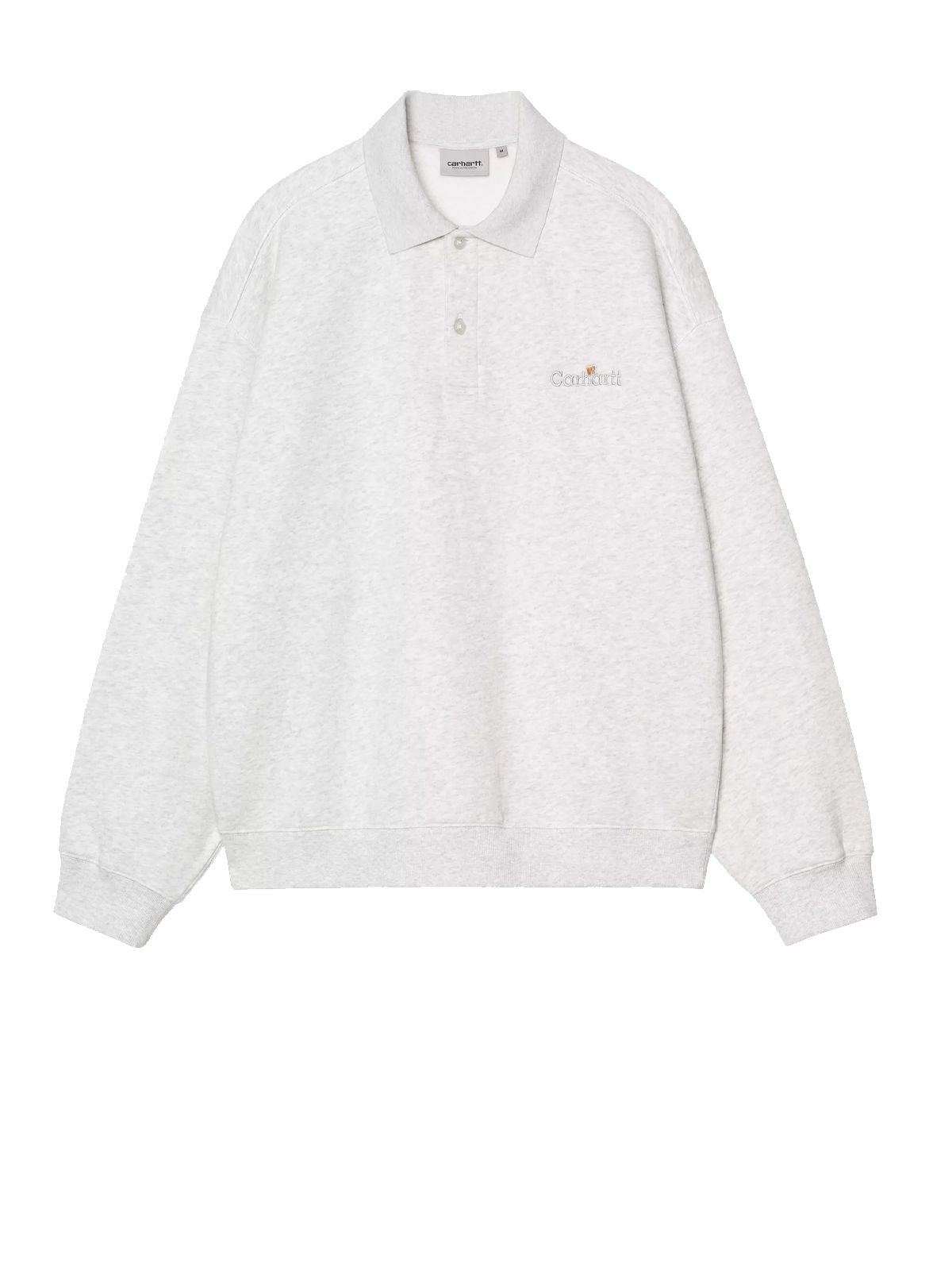 wip label polo sweat grey 