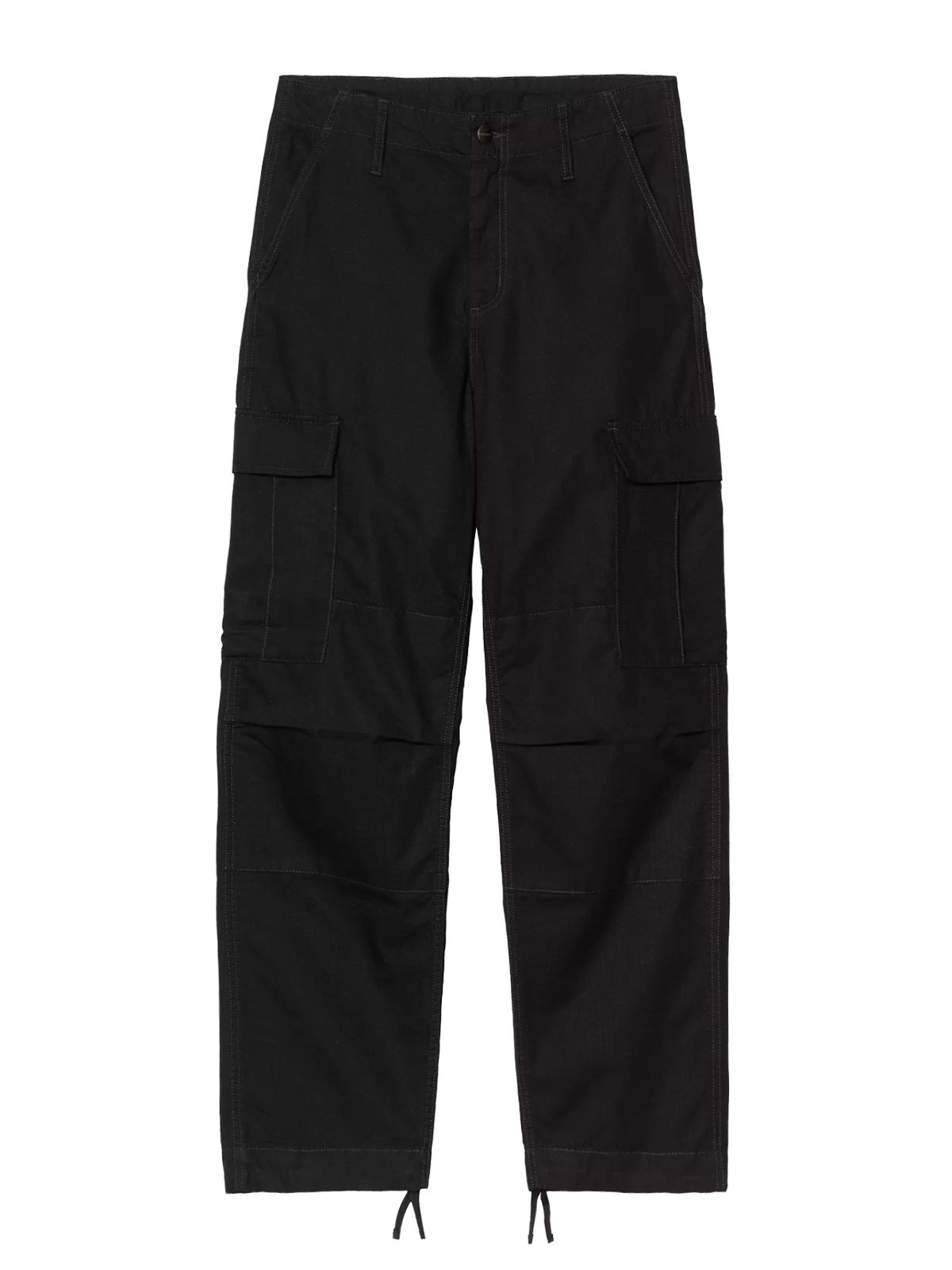 regular cargo pant black 
