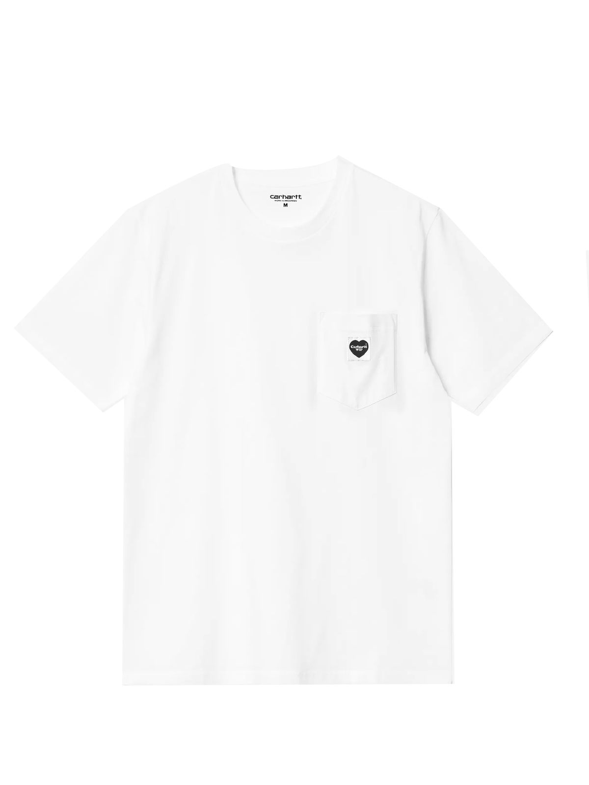 pocket heart t-shirt white 
