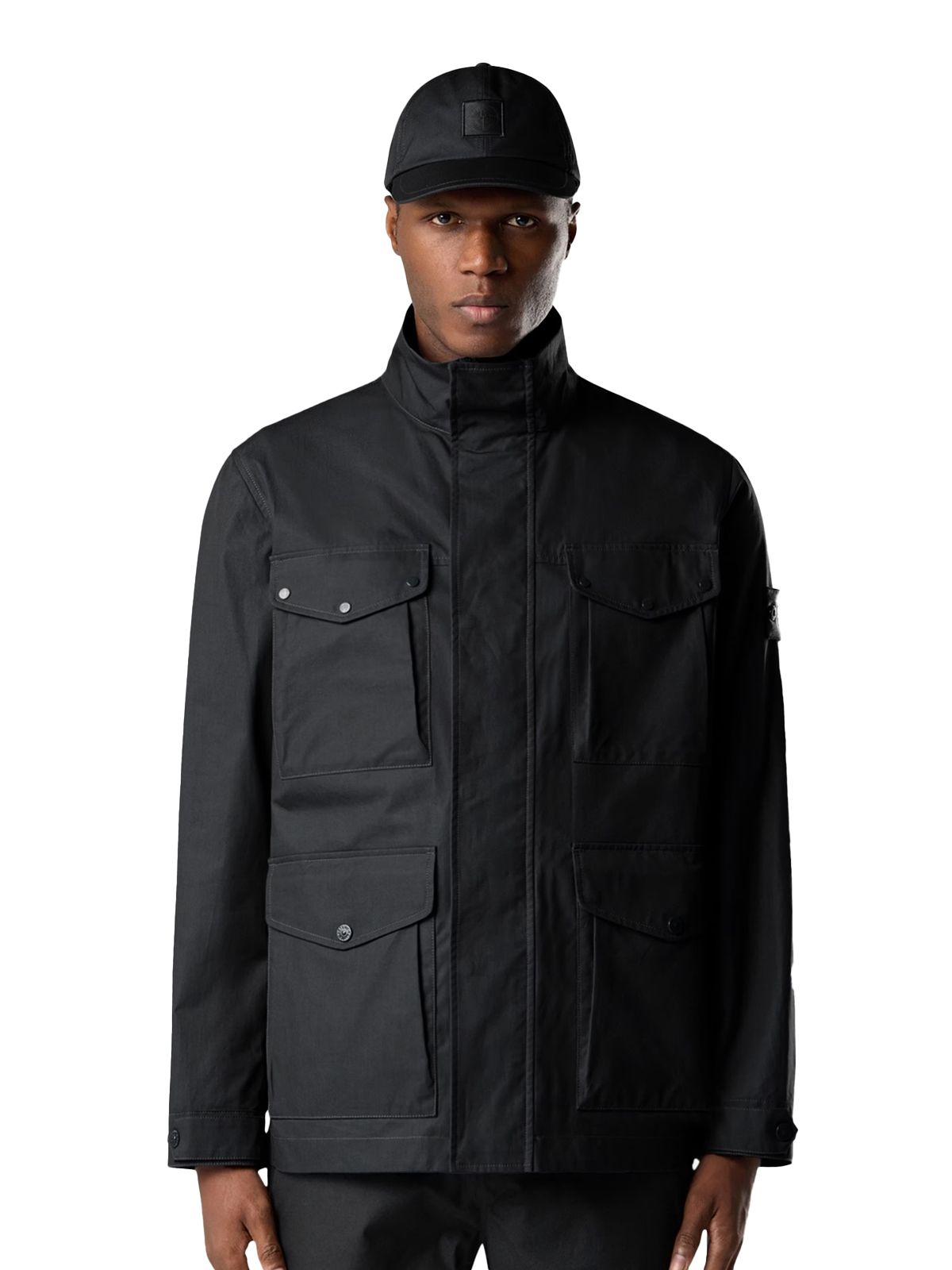field jacket black  STONE ISLAND