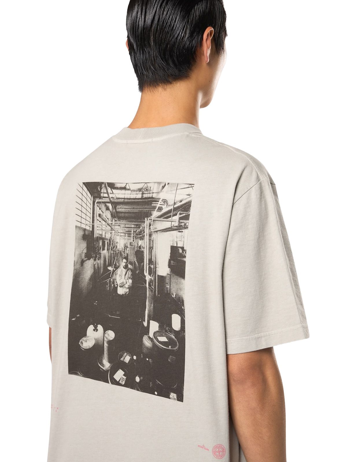 t-shirt grey STONE ISLAND