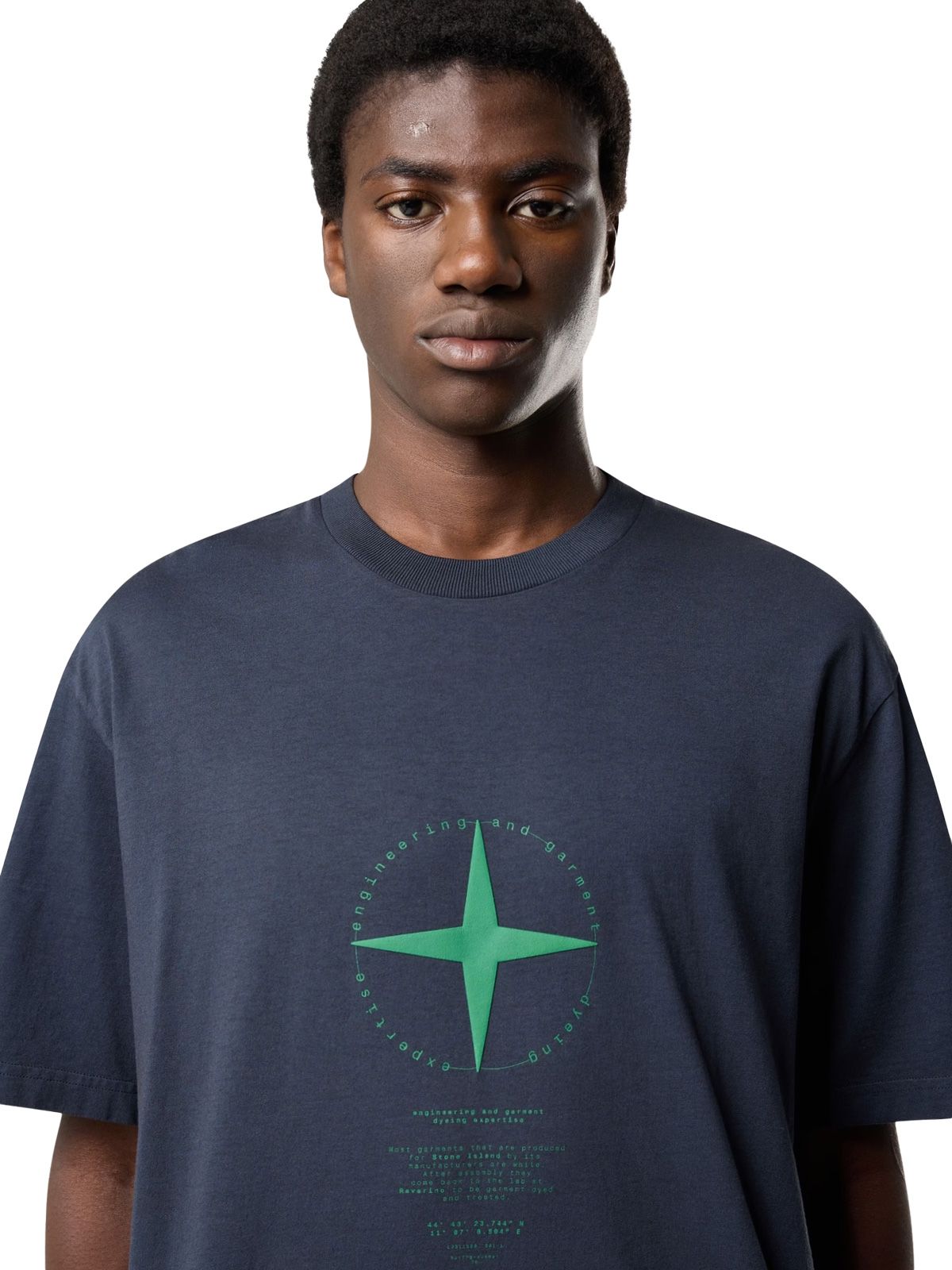 t-shirt blu  STONE ISLAND