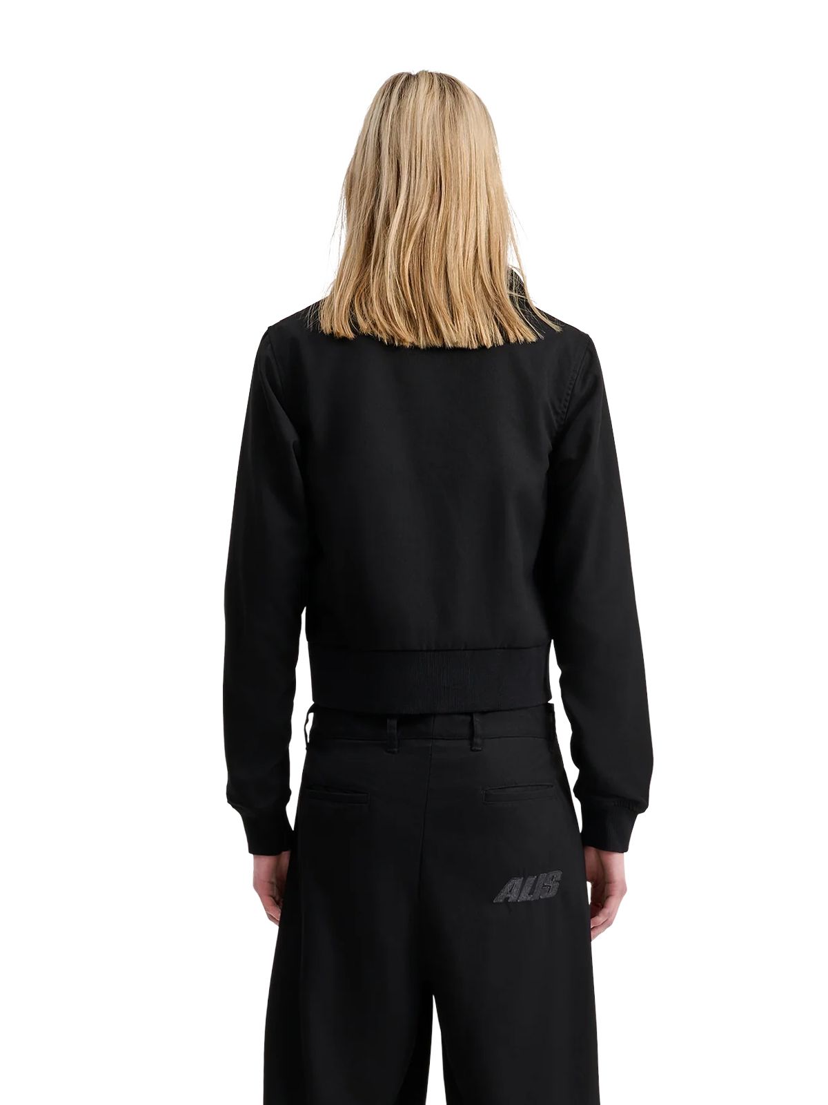 clarence short fitted jacket black  ALIS