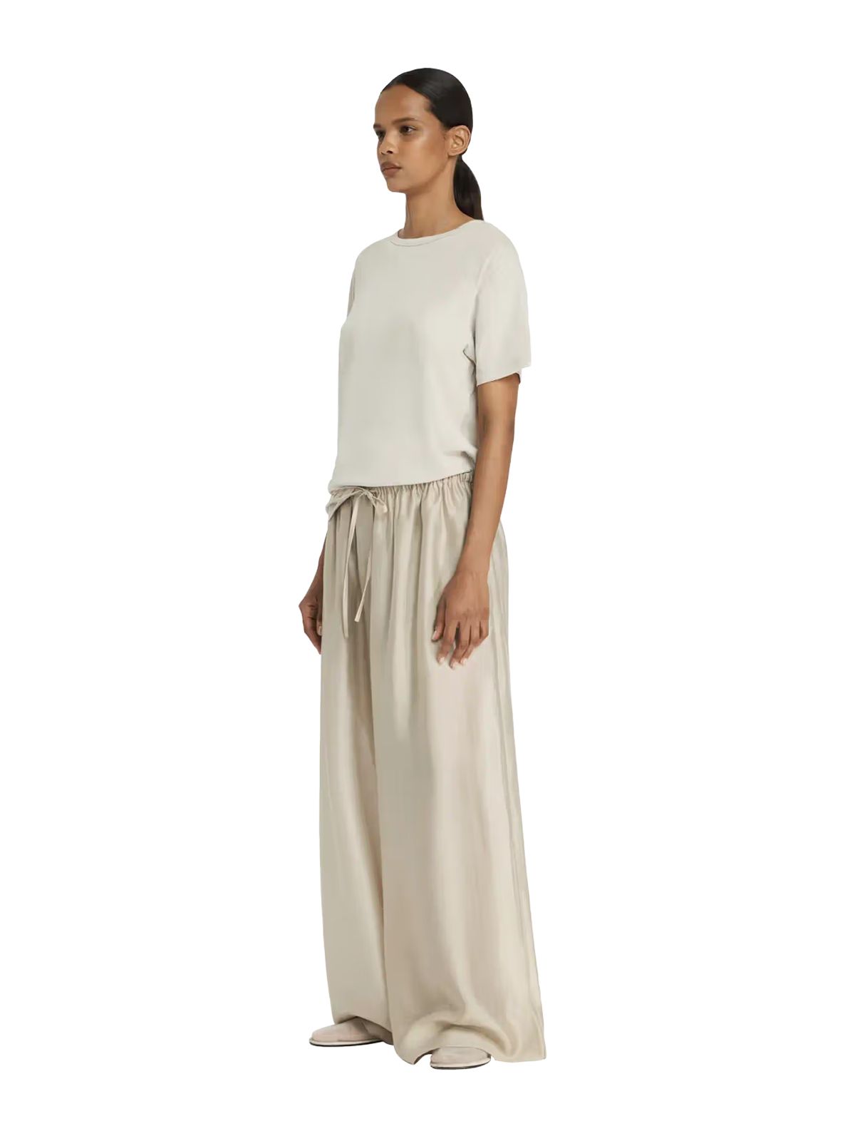 vento wide leg pant neutro  ENTIRE STUDIOS