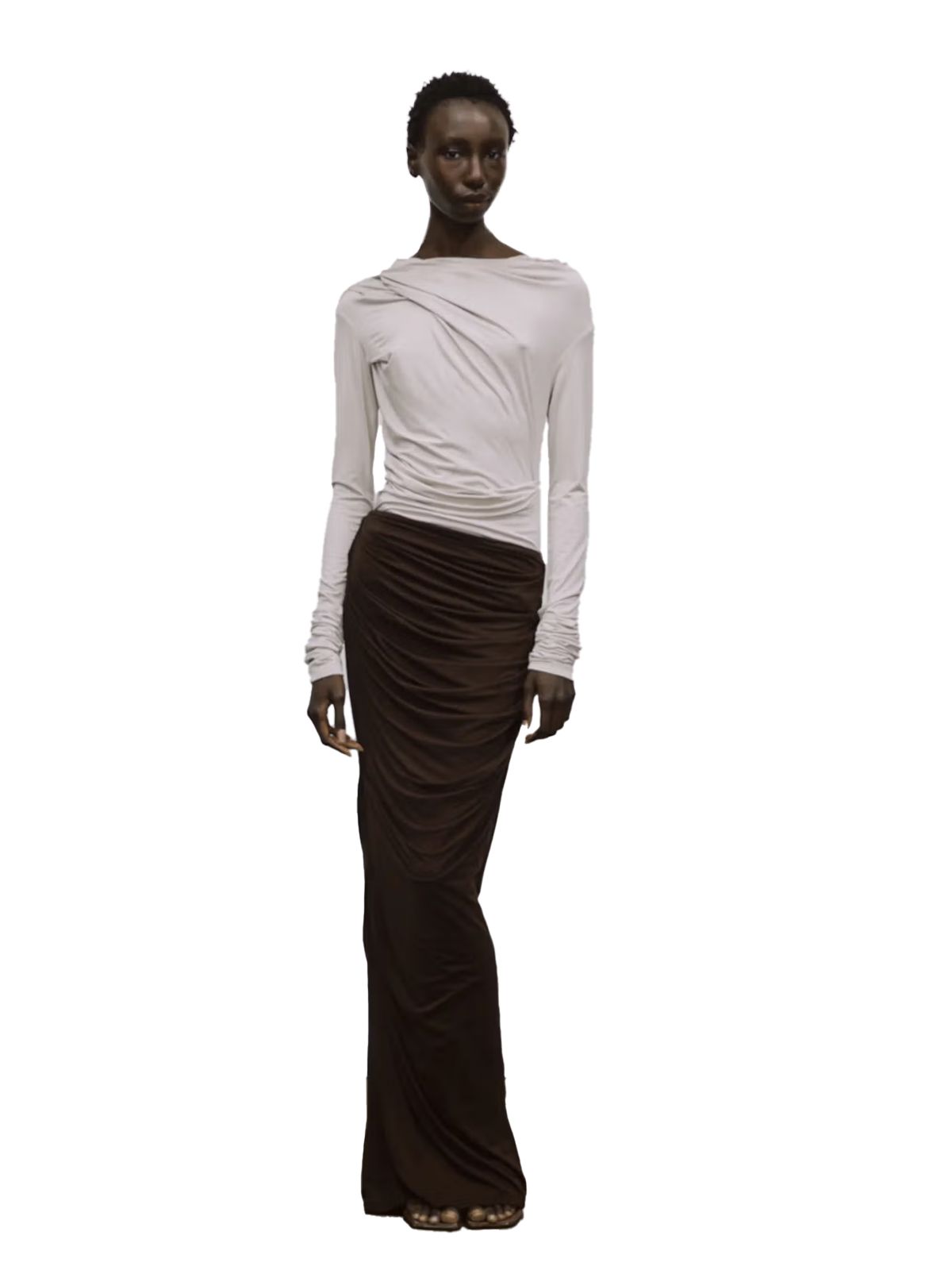 drape top grey ENTIRE STUDIOS