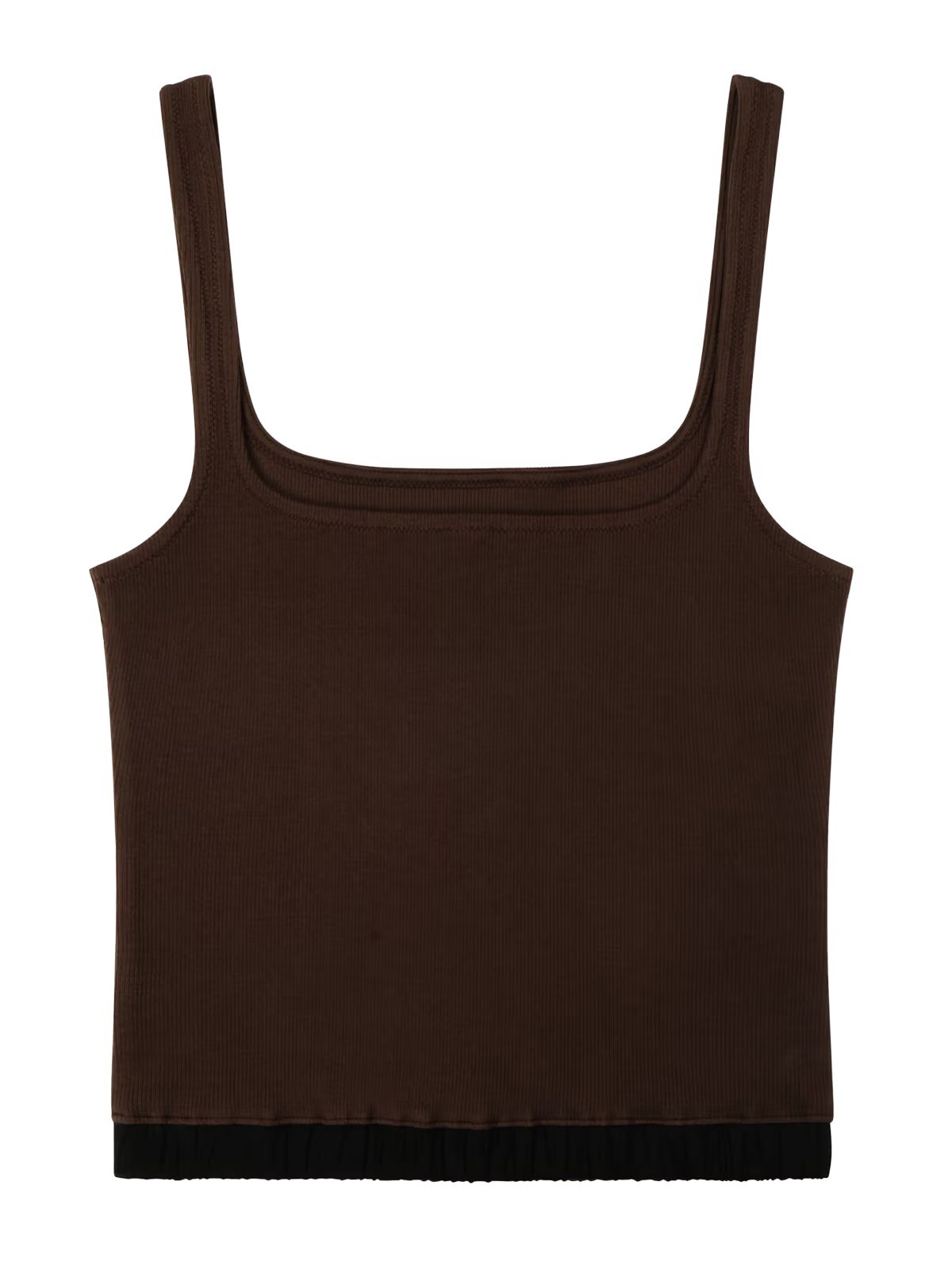 lounge tank marrone ENTIRE STUDIOS