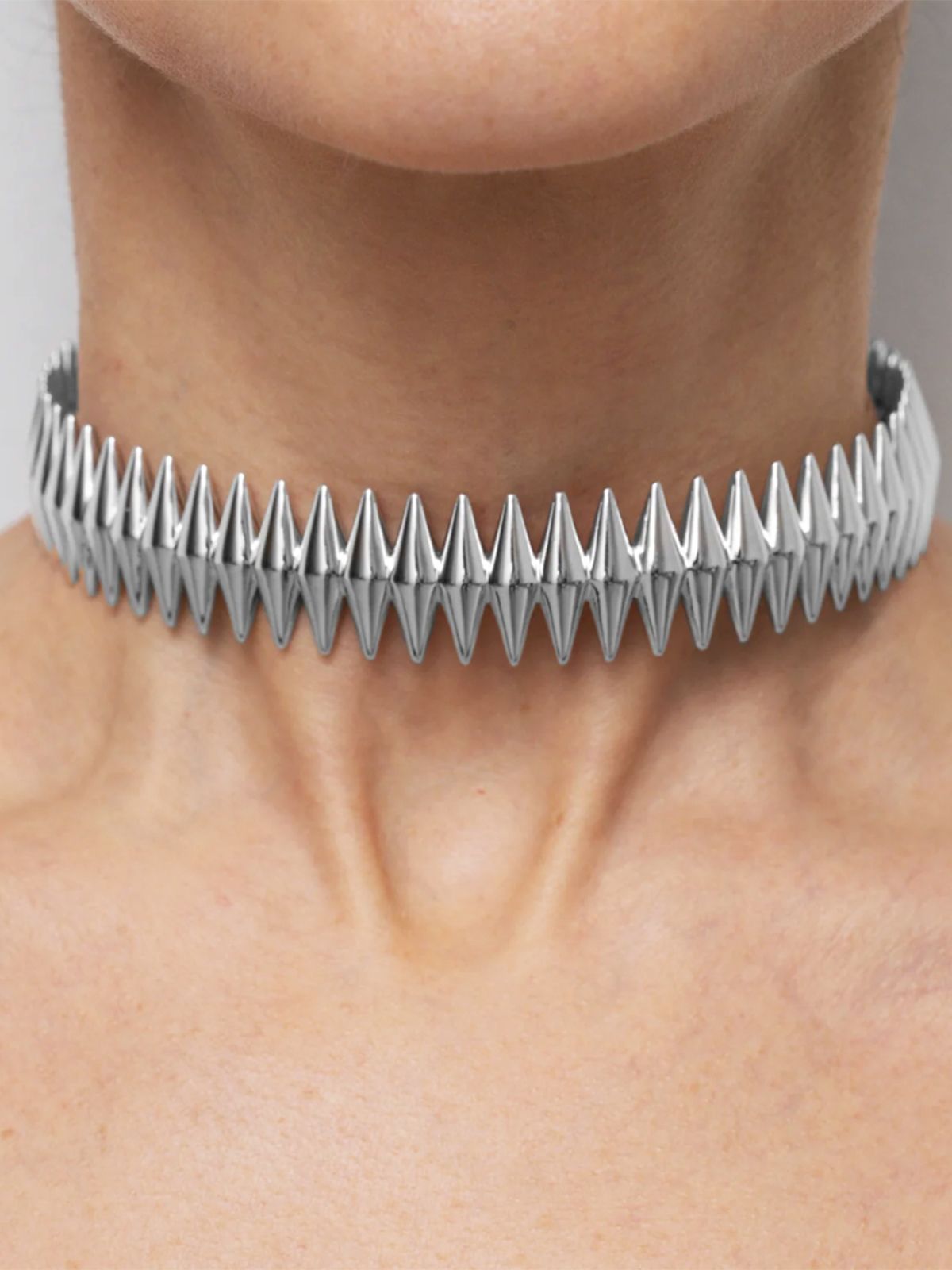 choker argento  LAGWORLD