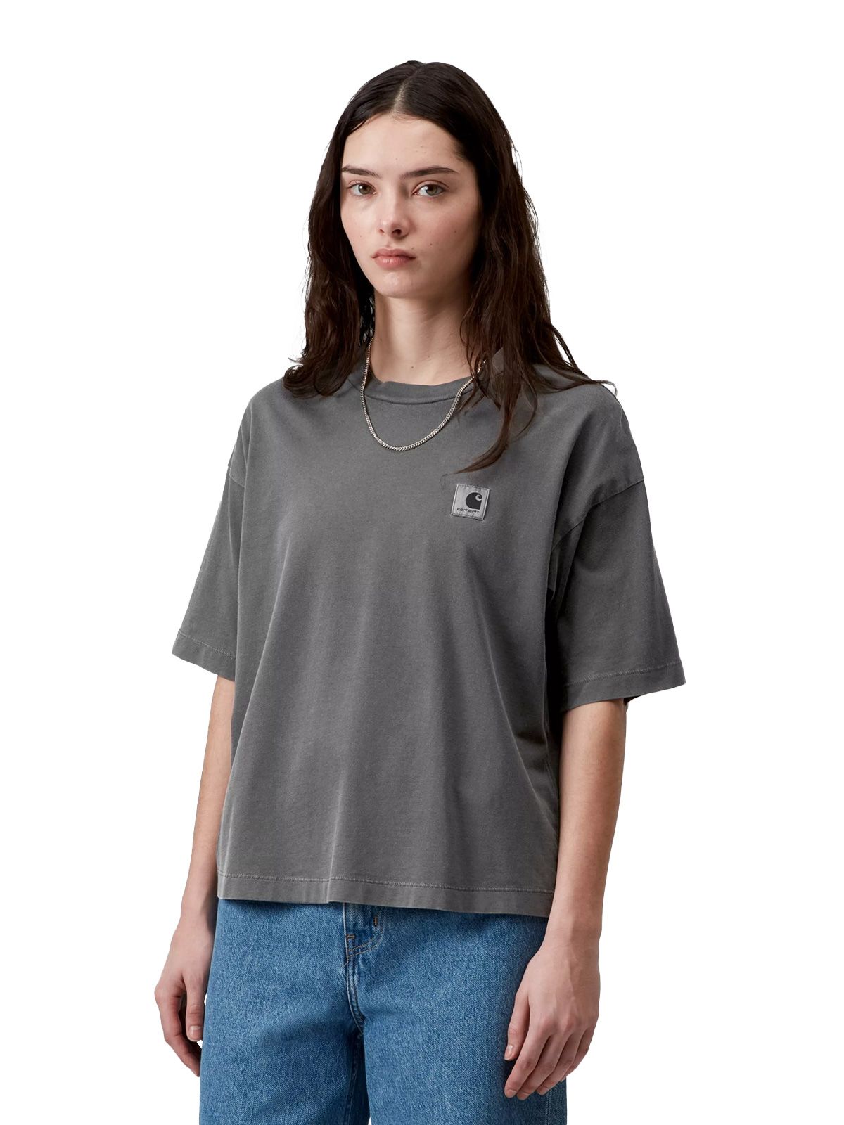 nelson t-shirt black garment dyed  CARHARTT WIP