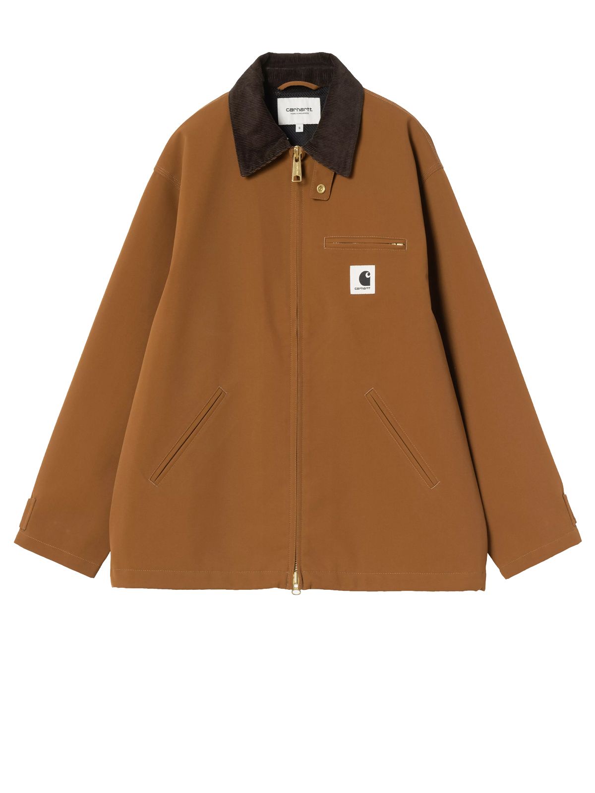 clark jacket brown 