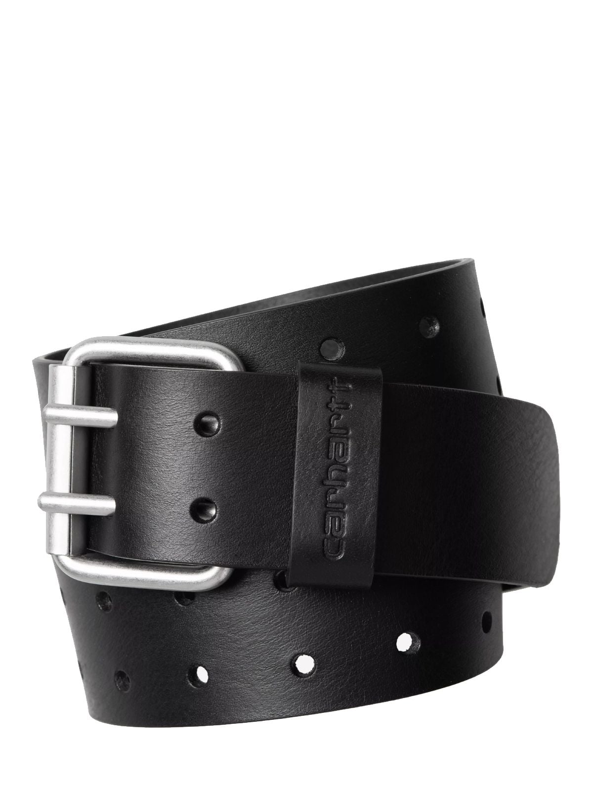double script belt black 