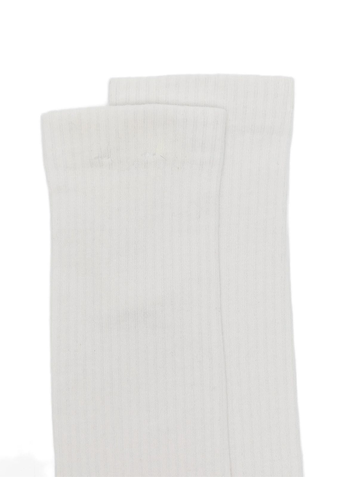 pentagram knee high socks white  DRKSHDW