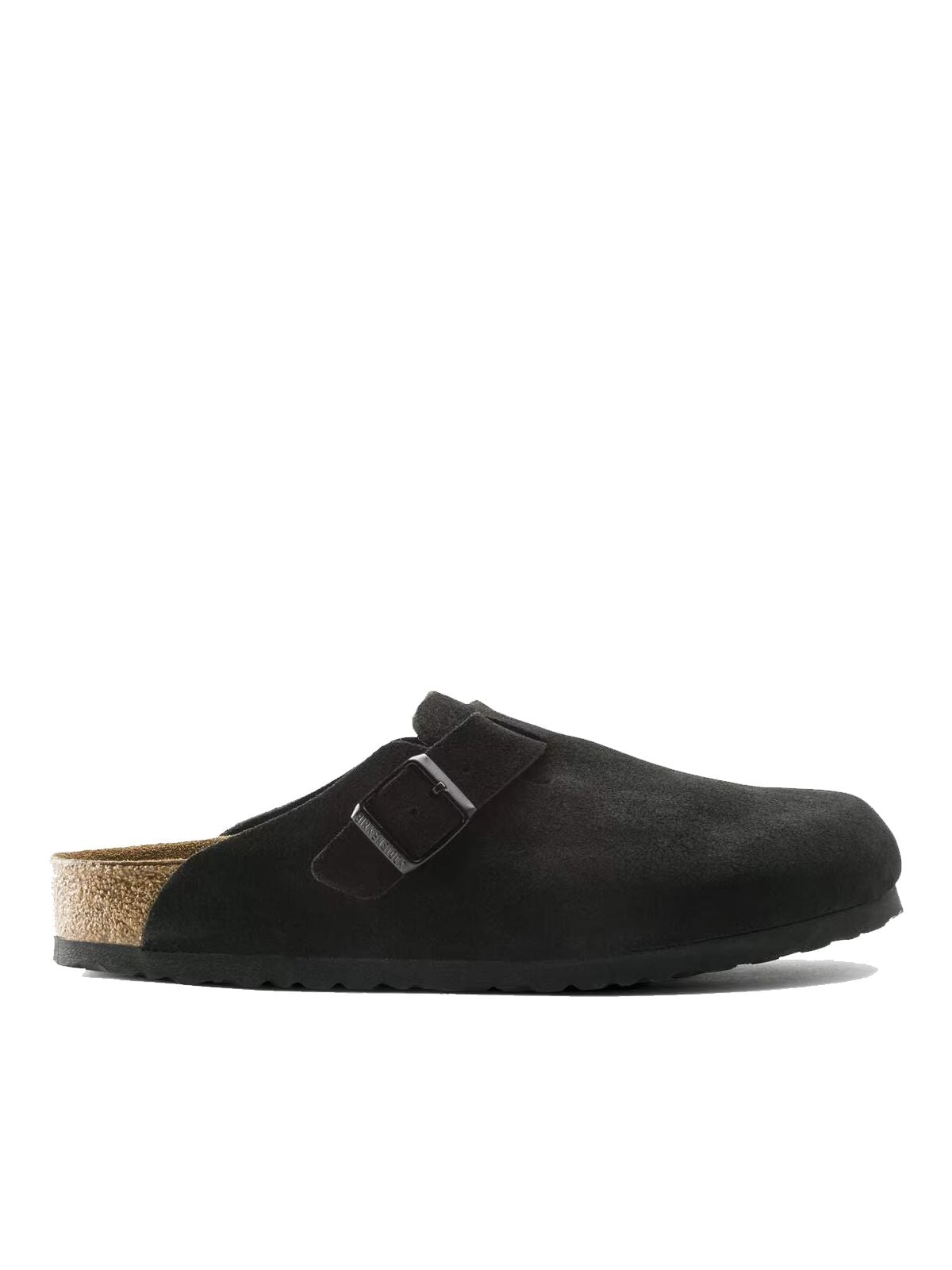 sabot boston in pelle naturale 059463 nero sabot - uomo