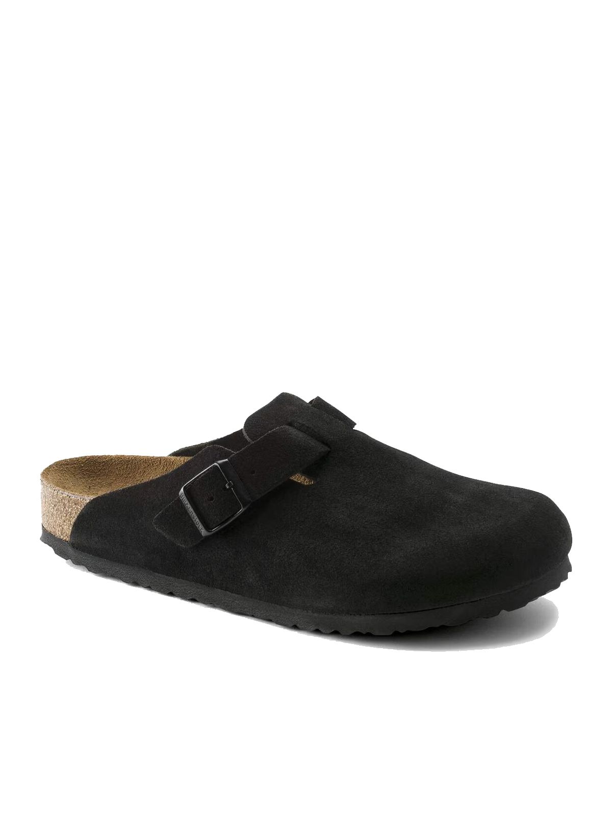 sabot boston in pelle naturale 059463 nero sabot - uomo BIRKENSTOCK