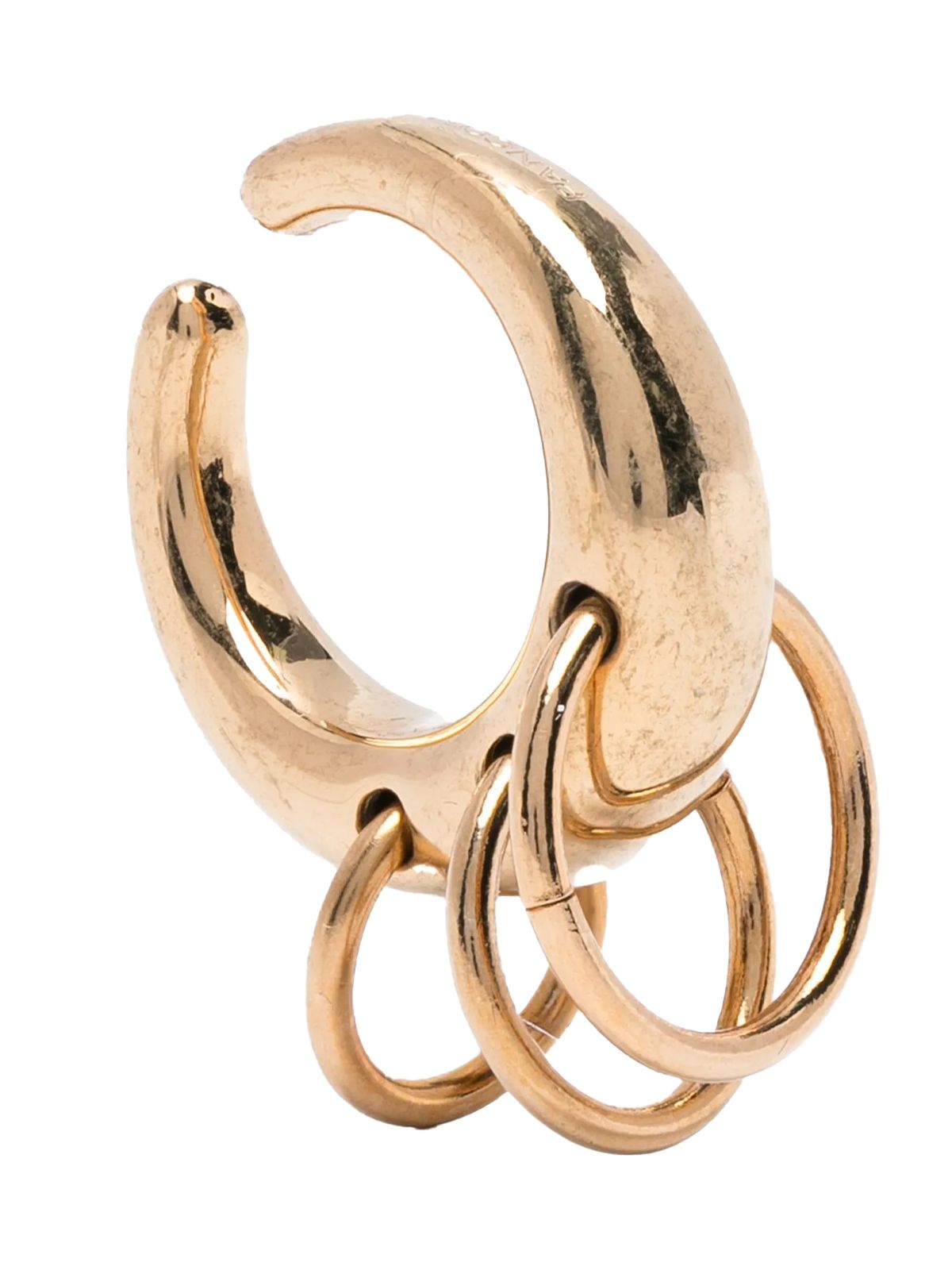 pierced circle cuffs oro