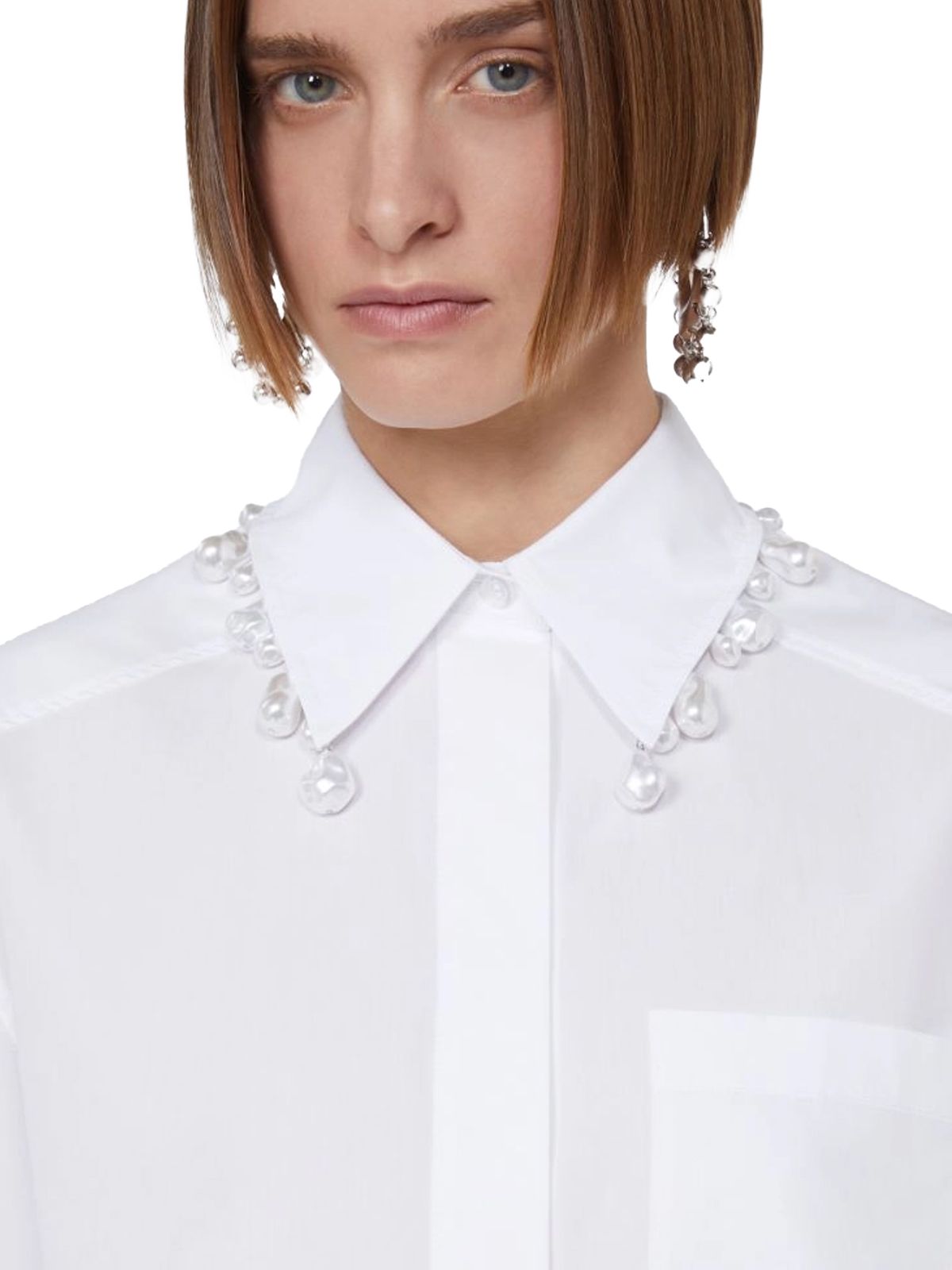 spxcognac camicis white  SPORTMAX