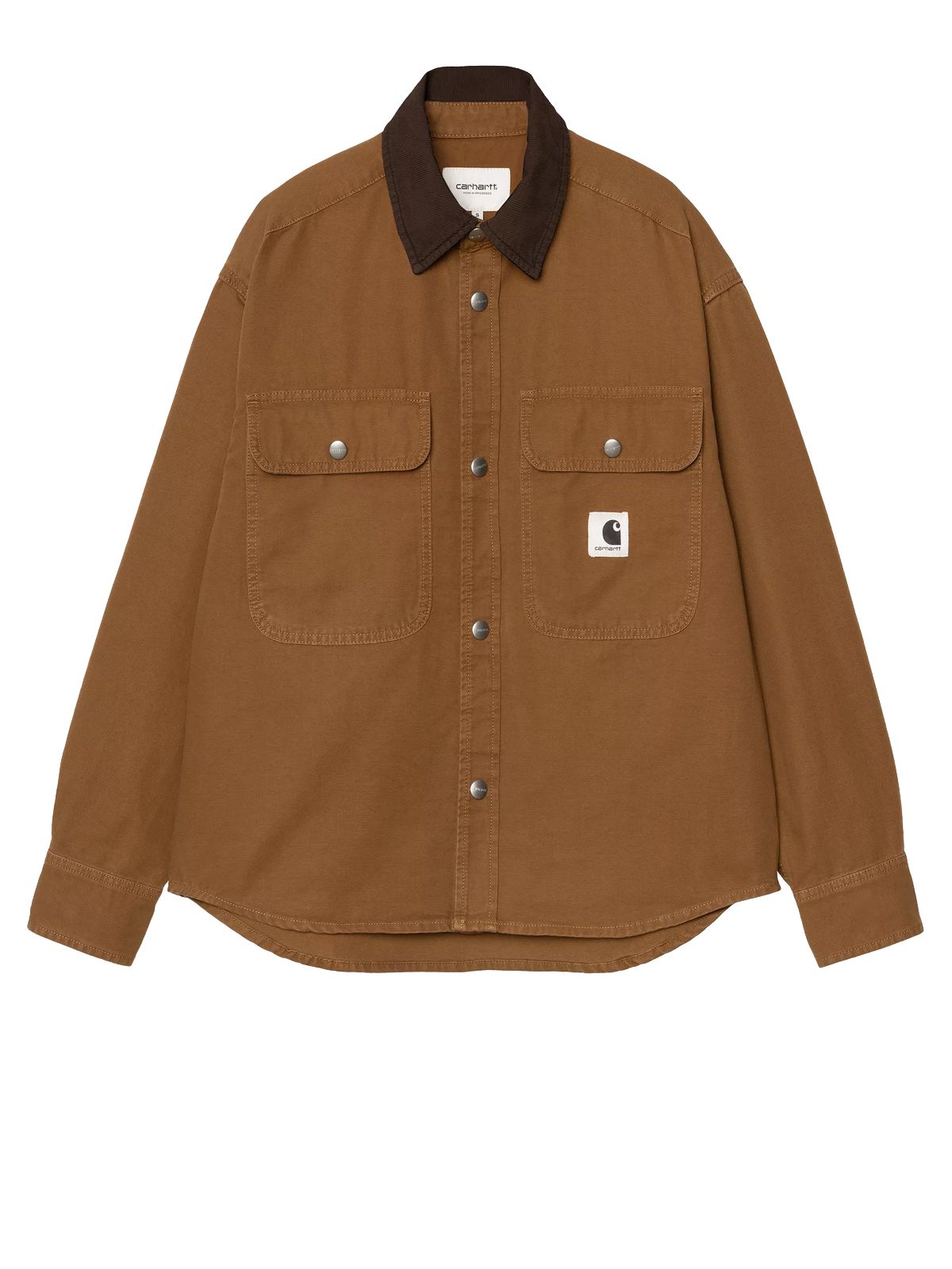 prescott shirt jacket brown 